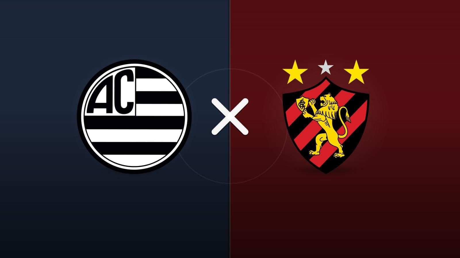 Athletic Club x Sport jogam hoje às 20h30 pela Serie B. Foto: Diário 24 Horas / Montagem