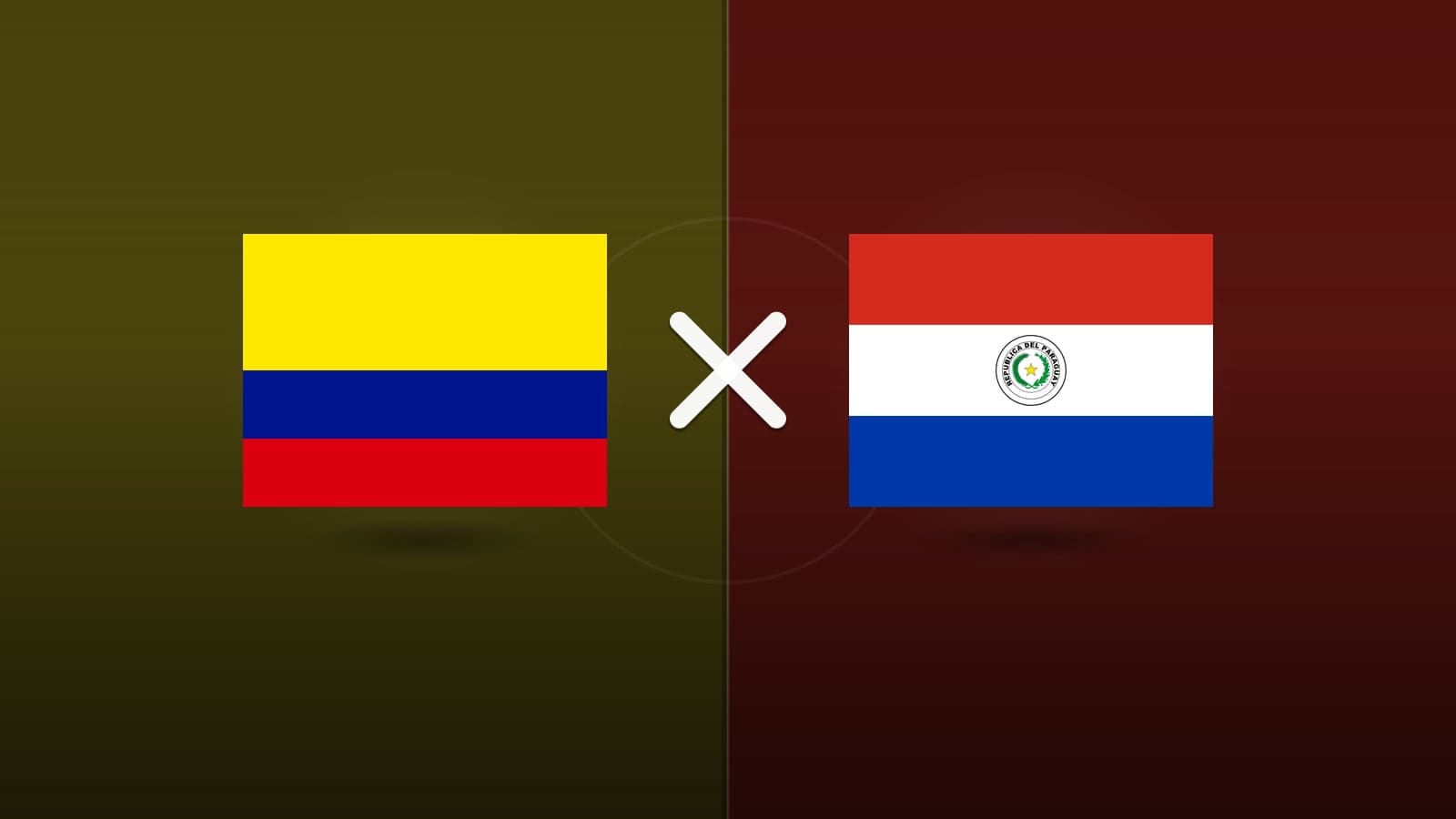 Colômbia x Paraguay jogam hoje às 21h00 pela Friendlies. Foto: Diário 24 Horas / Montagem