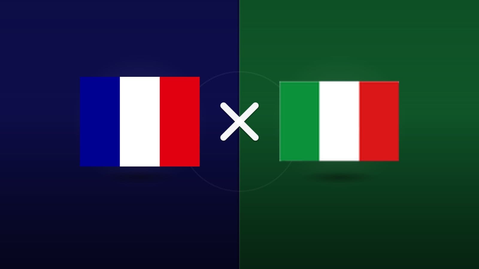 França x Itália jogam hoje às 15h45 pela UEFA Nations League. Foto: Diário 24 Horas / Montagem