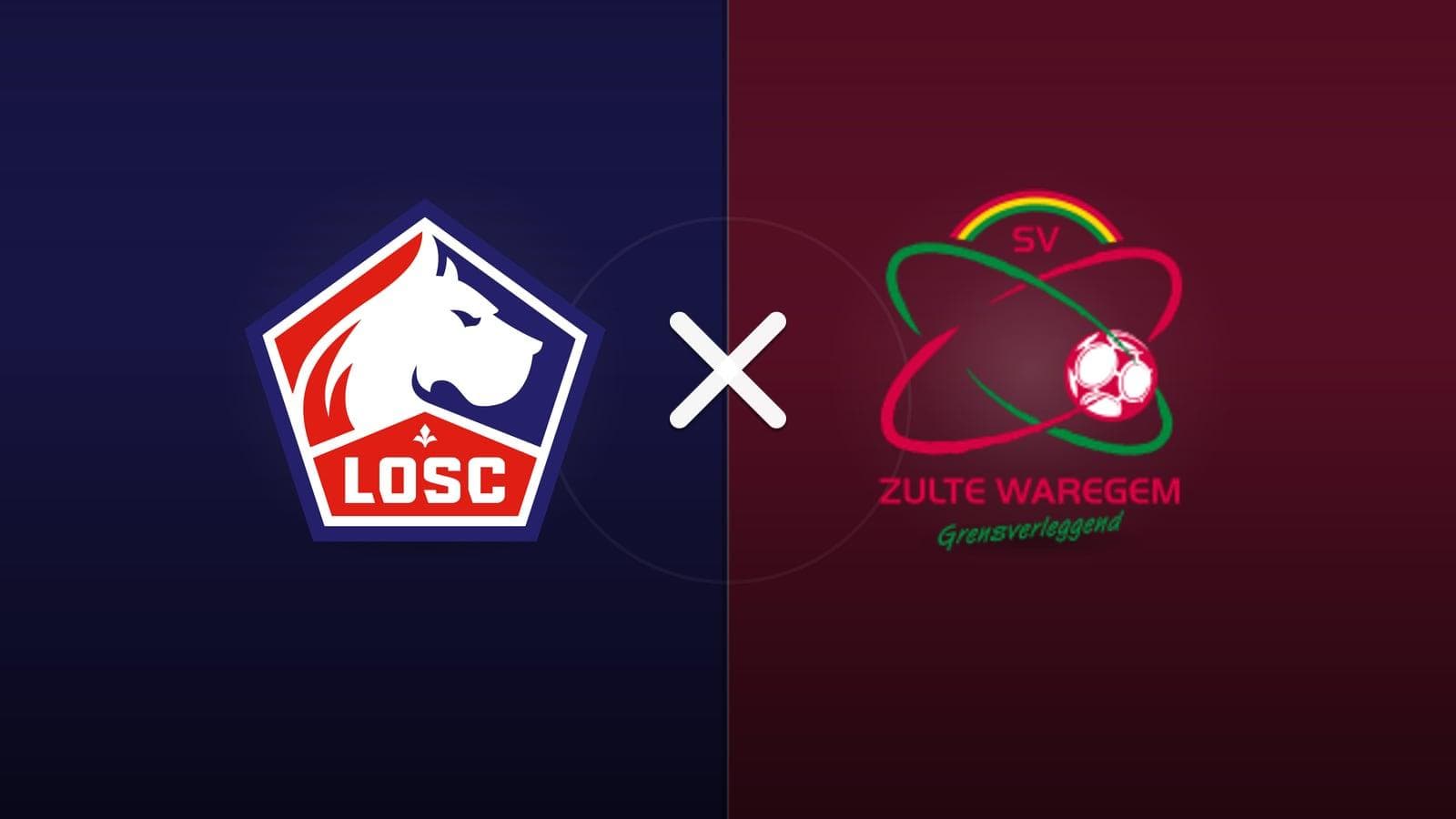 Lille x Zulte Waregem jogam hoje às 09h00 pela Friendlies Clubs. Foto: Diário 24 Horas / Montagem