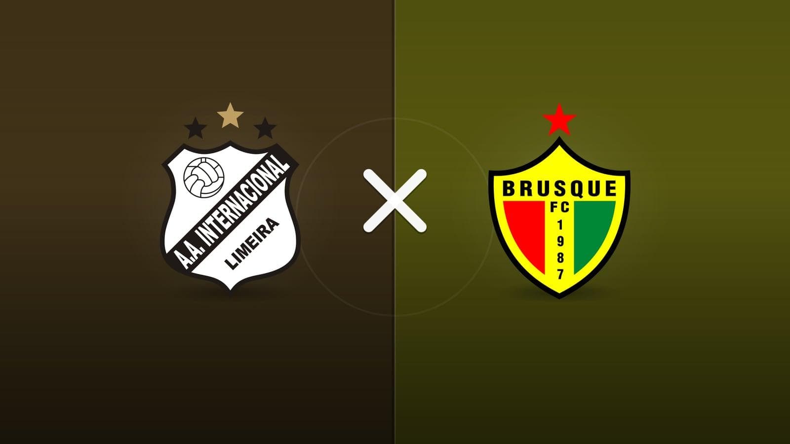 Inter De Limeira x Brusque jogam hoje às 19h30 pela Serie C. Foto: Diário 24 Horas / Montagem