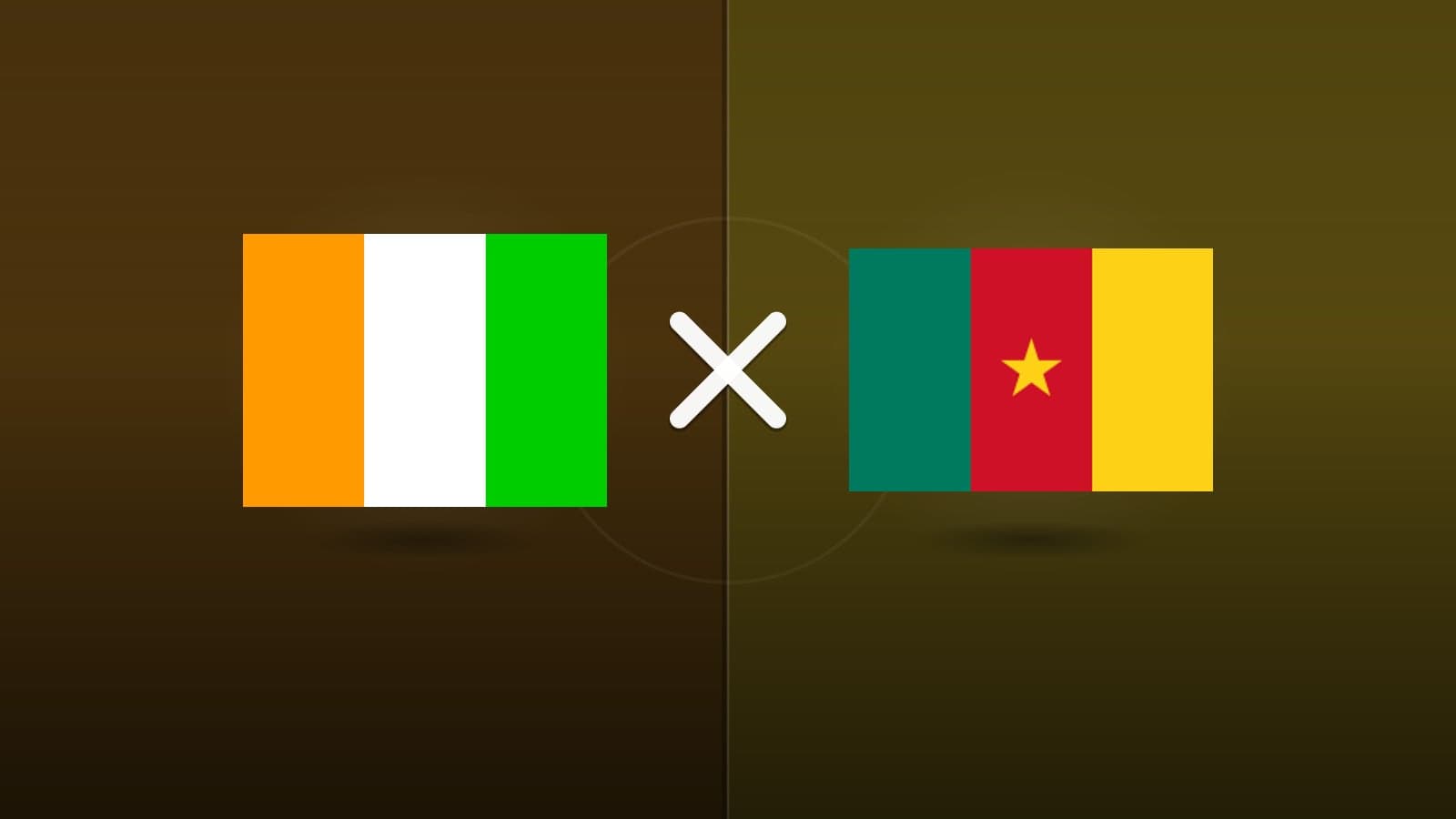 Ivory Coast x Camarões jogam hoje às 16h00 pela Friendlies. Foto: Diário 24 Horas / Montagem