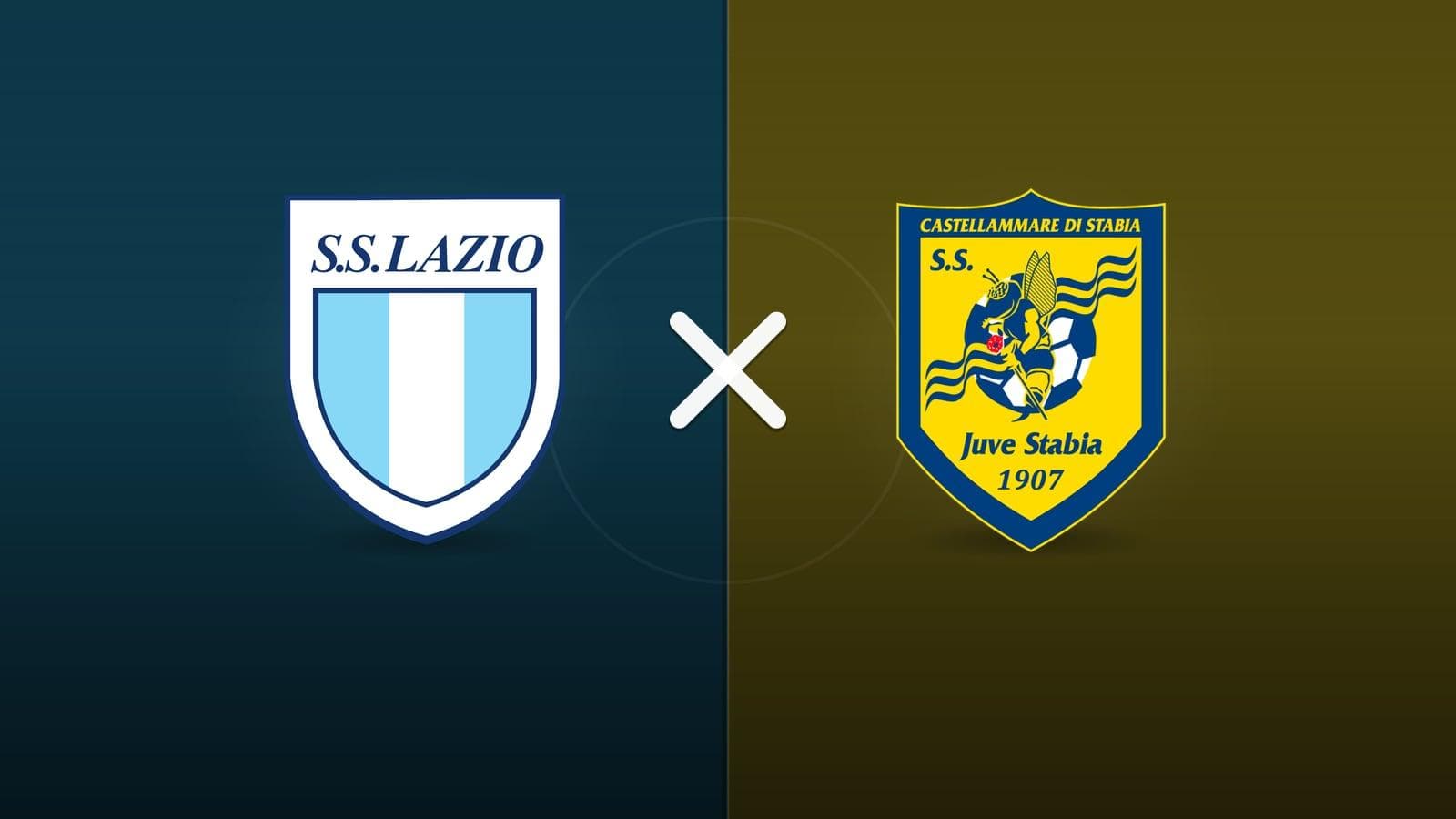 Lazio x Juve Stabia jogam hoje às 10h00 pela Friendlies Clubs. Foto: Diário 24 Horas / Montagem