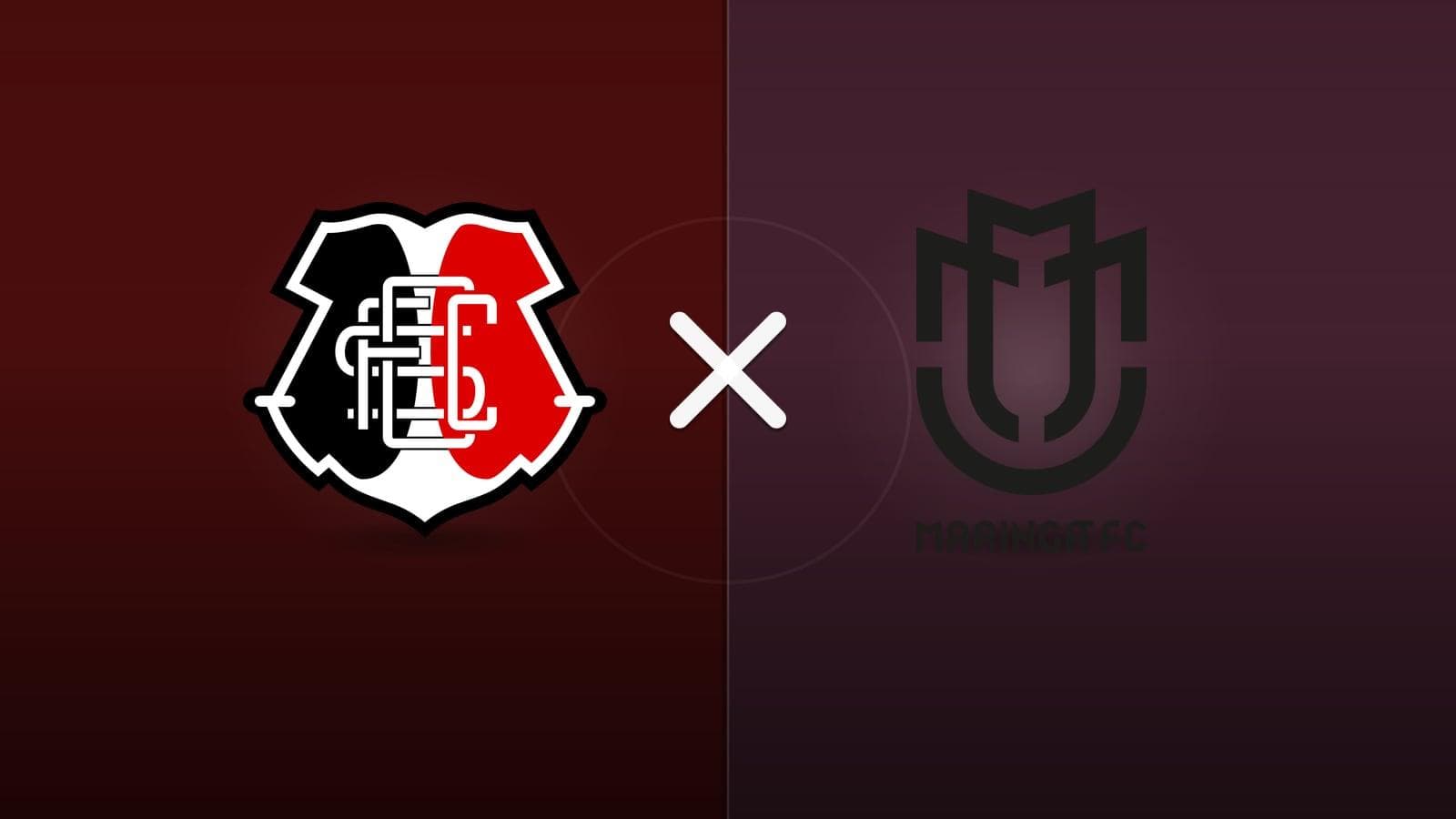 Santa Cruz x Maringá jogam hoje às 17h00 pela Serie C. Foto: Diário 24 Horas / Montagem