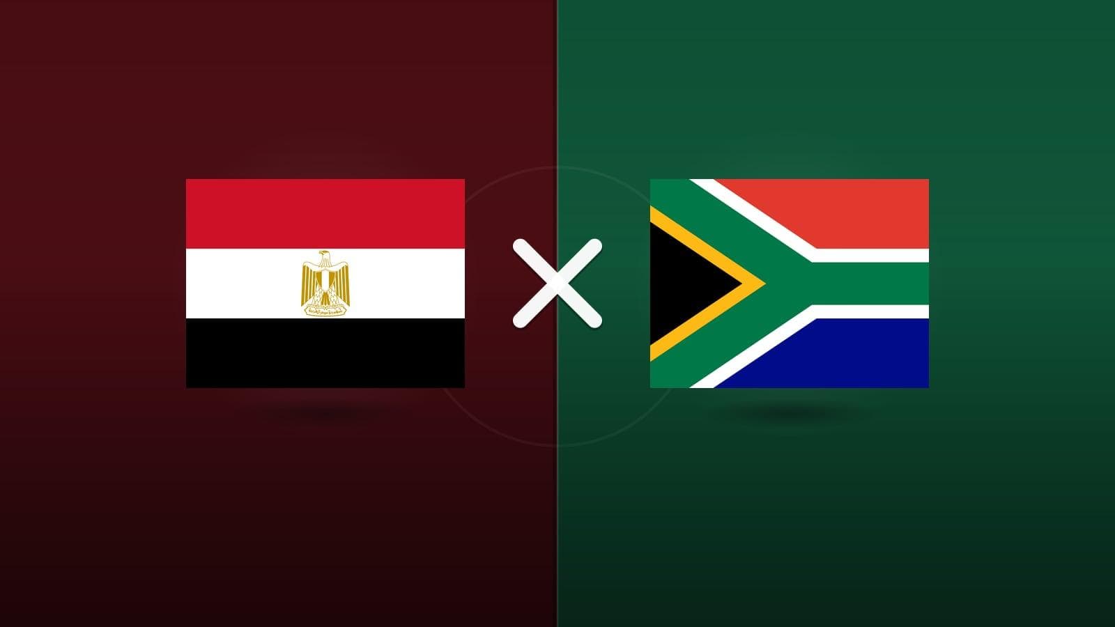 Egypt x South Africa jogam hoje às 15h00 pela Friendlies. Foto: Diário 24 Horas / Montagem