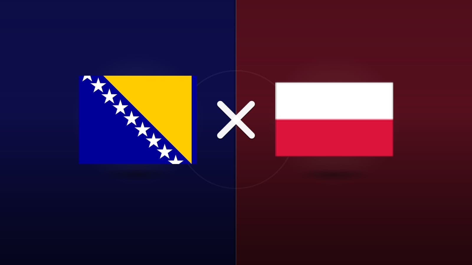 Bósnia e Herzegovina x Polônia jogam hoje às 15h45 pela UEFA Nations League. Foto: Diário 24 Horas / Montagem