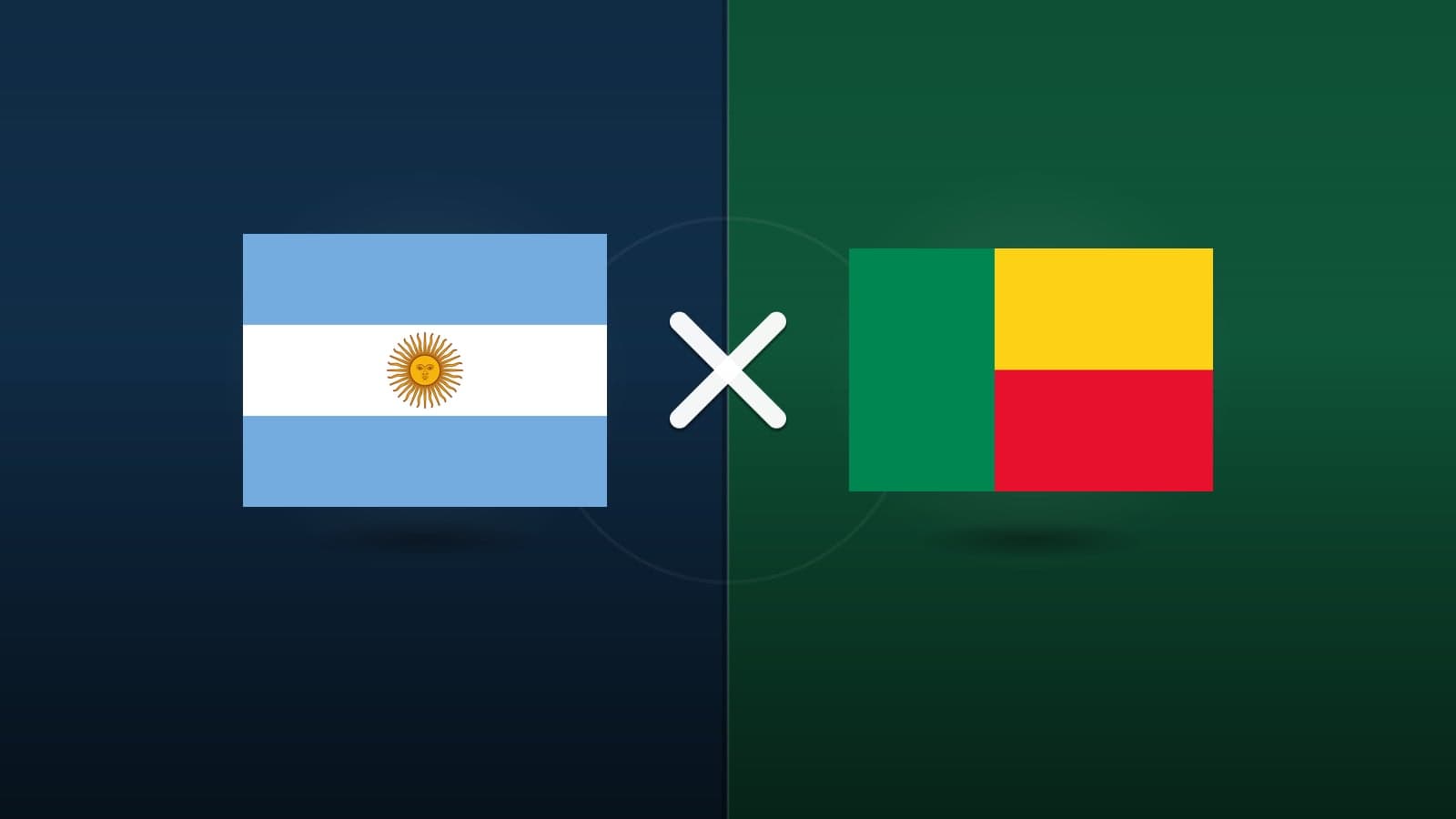 Argentina x Benin jogam hoje às 20h00 pela Friendlies. Foto: Diário 24 Horas / Montagem