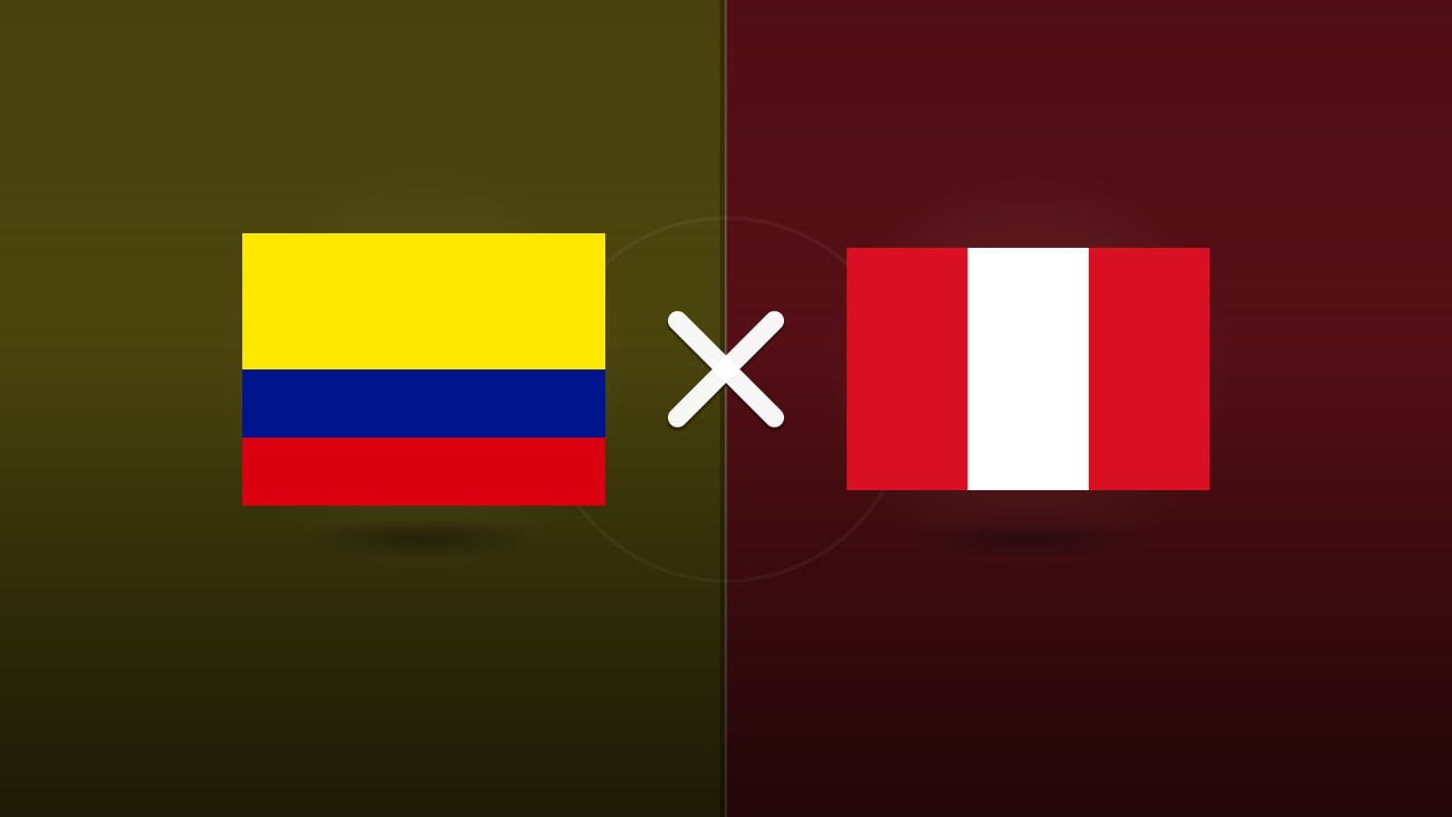 Colômbia x Peru jogam hoje às 20h45 pela Friendlies. Foto: Diário 24 Horas / Montagem