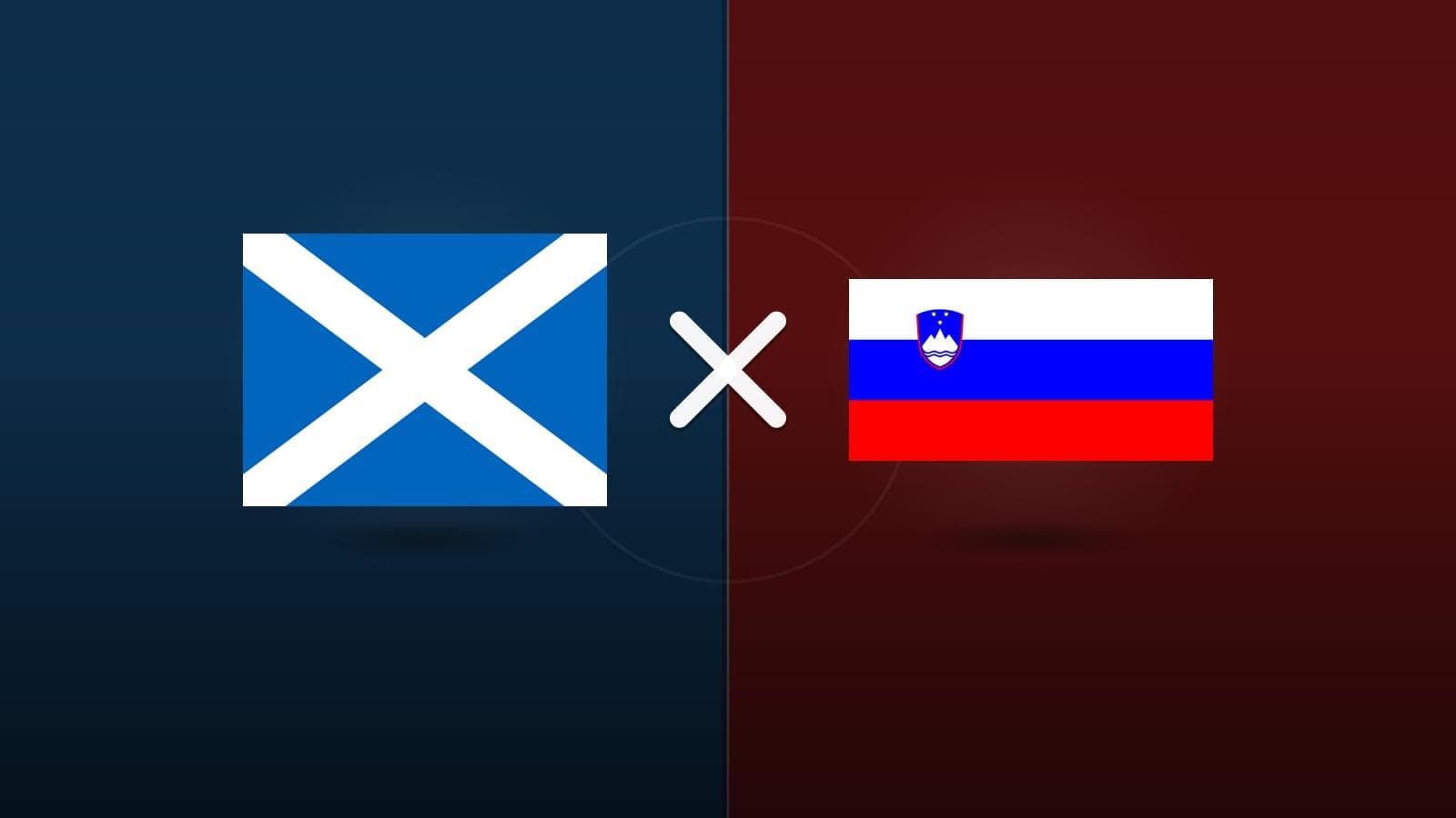 Escócia x Eslovênia jogam hoje às 15h45 pela UEFA Nations League. Foto: Diário 24 Horas / Montagem