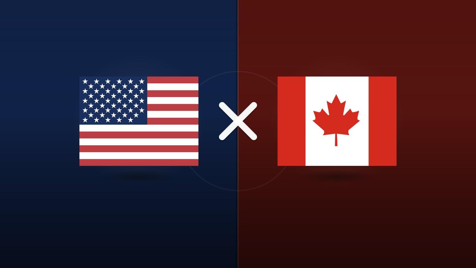 Estados Unidos x Canadá jogam hoje às 21h00 pela Friendlies. Foto: Diário 24 Horas / Montagem