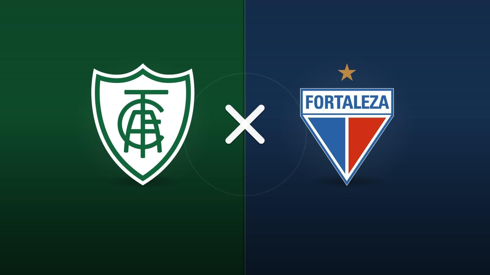 América Mineiro x Fortaleza EC jogam hoje às 20h30 pela Serie B. Foto: Diário 24 Horas / Montagem