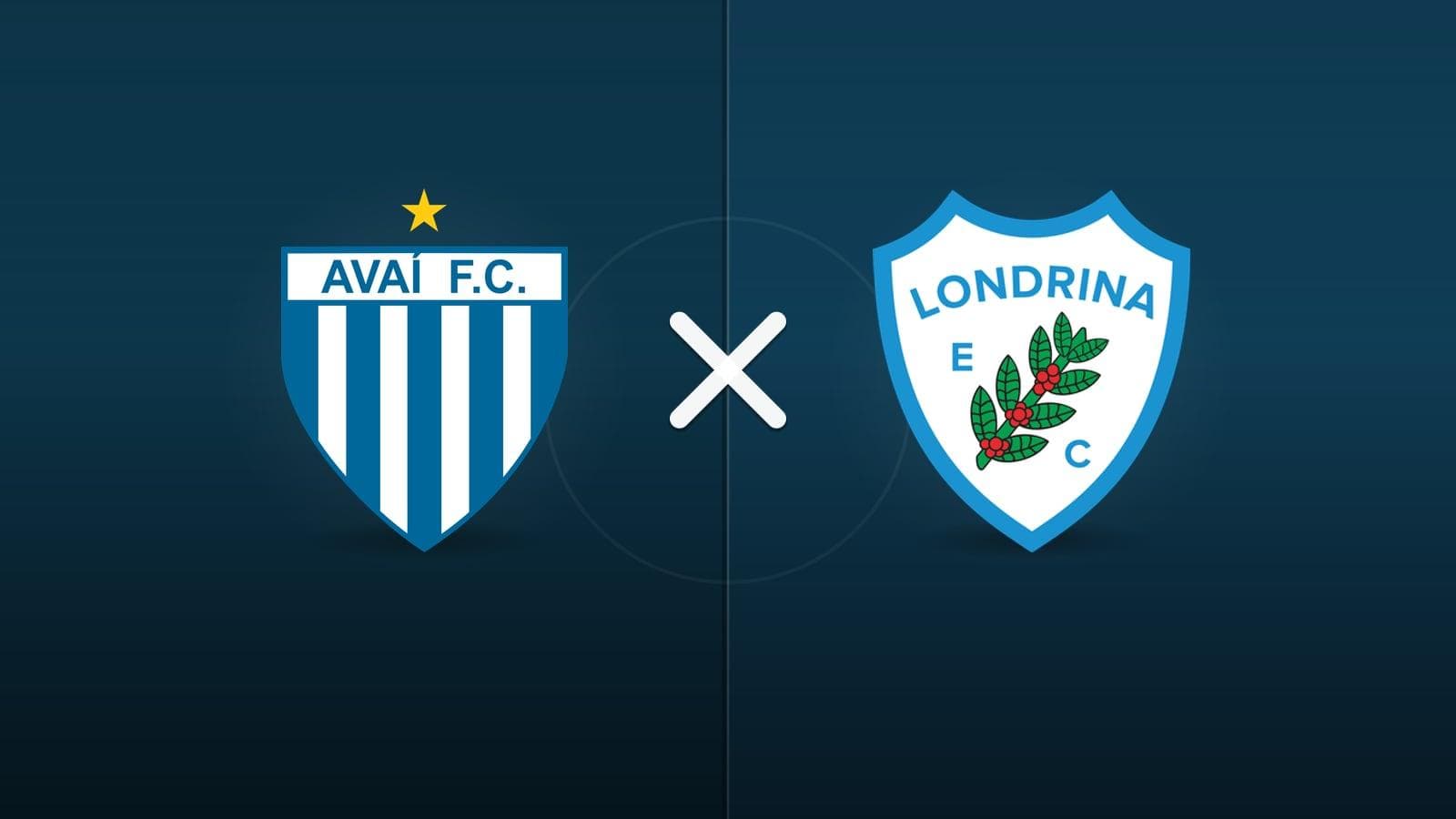 Avaí x Londrina jogam hoje às 19h30 pela Serie B. Foto: Diário 24 Horas / Montagem