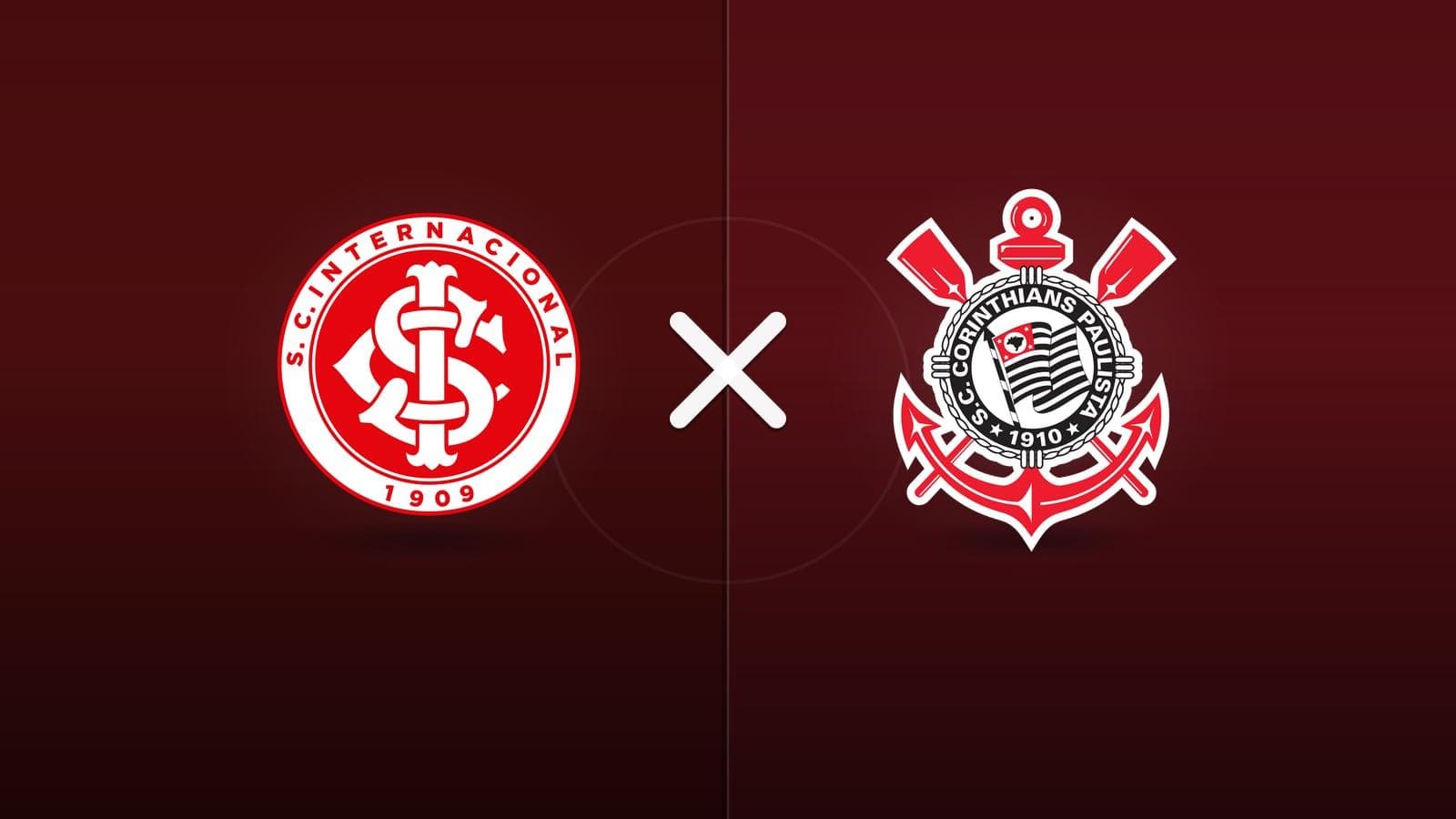 Internacional x Corinthians jogam hoje às 19h30 pela Serie A. Foto: Diário 24 Horas / Montagem