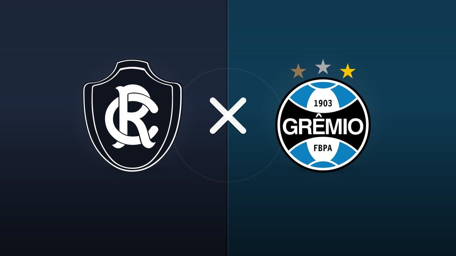 Remo x Grêmio jogam hoje às 19h30 pela Serie A. Foto: Diário 24 Horas / Montagem