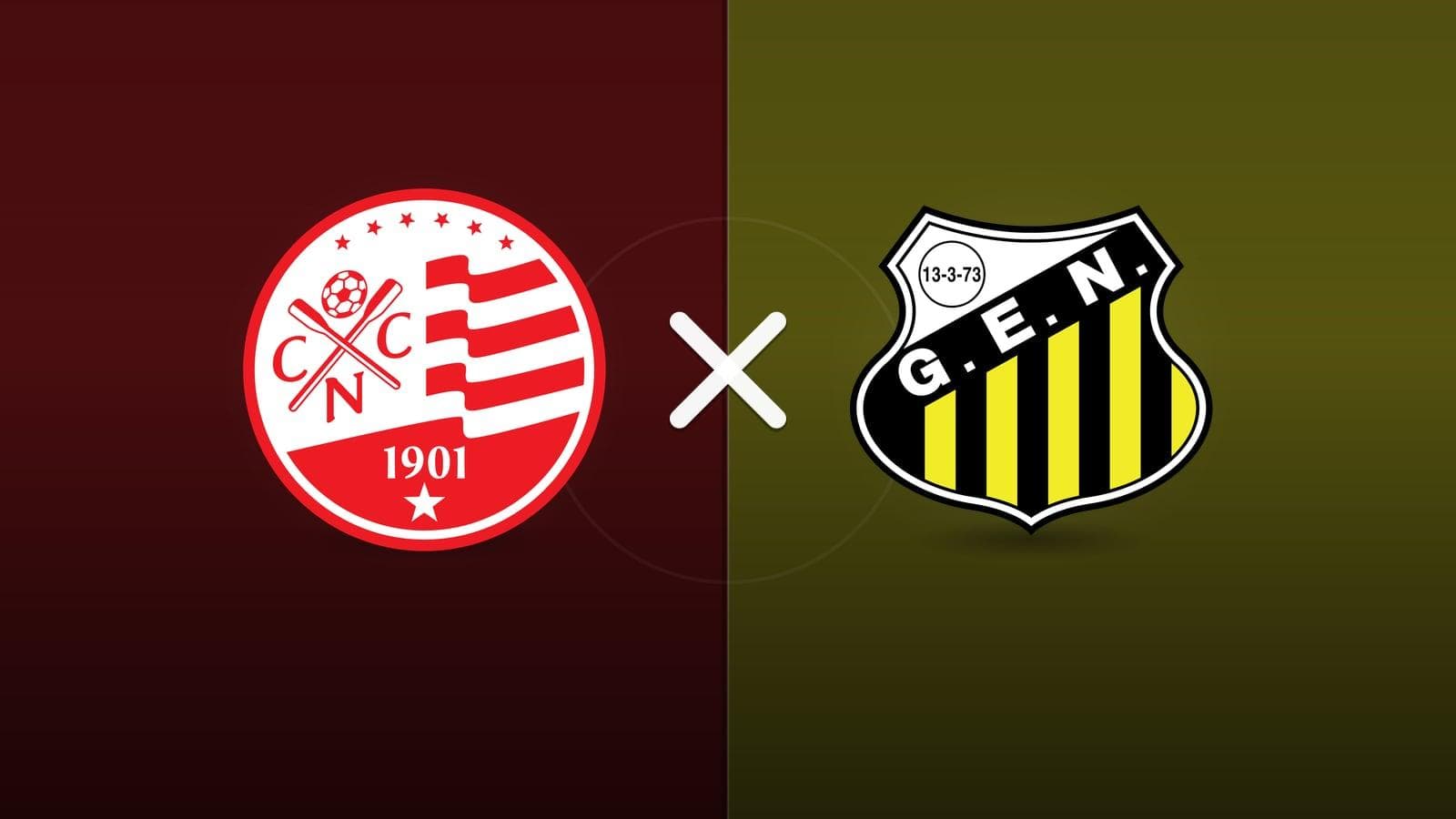 Náutico x Novorizontino jogam hoje às 19h30 pela Serie B. Foto: Diário 24 Horas / Montagem