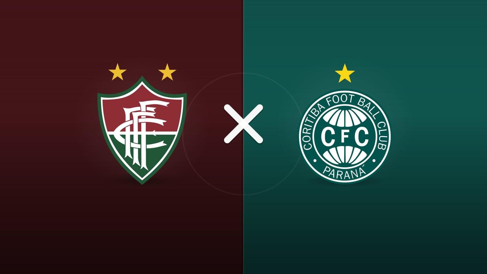 Fluminense x Coritiba jogam hoje às 21h30 pela Serie A. Foto: Diário 24 Horas / Montagem