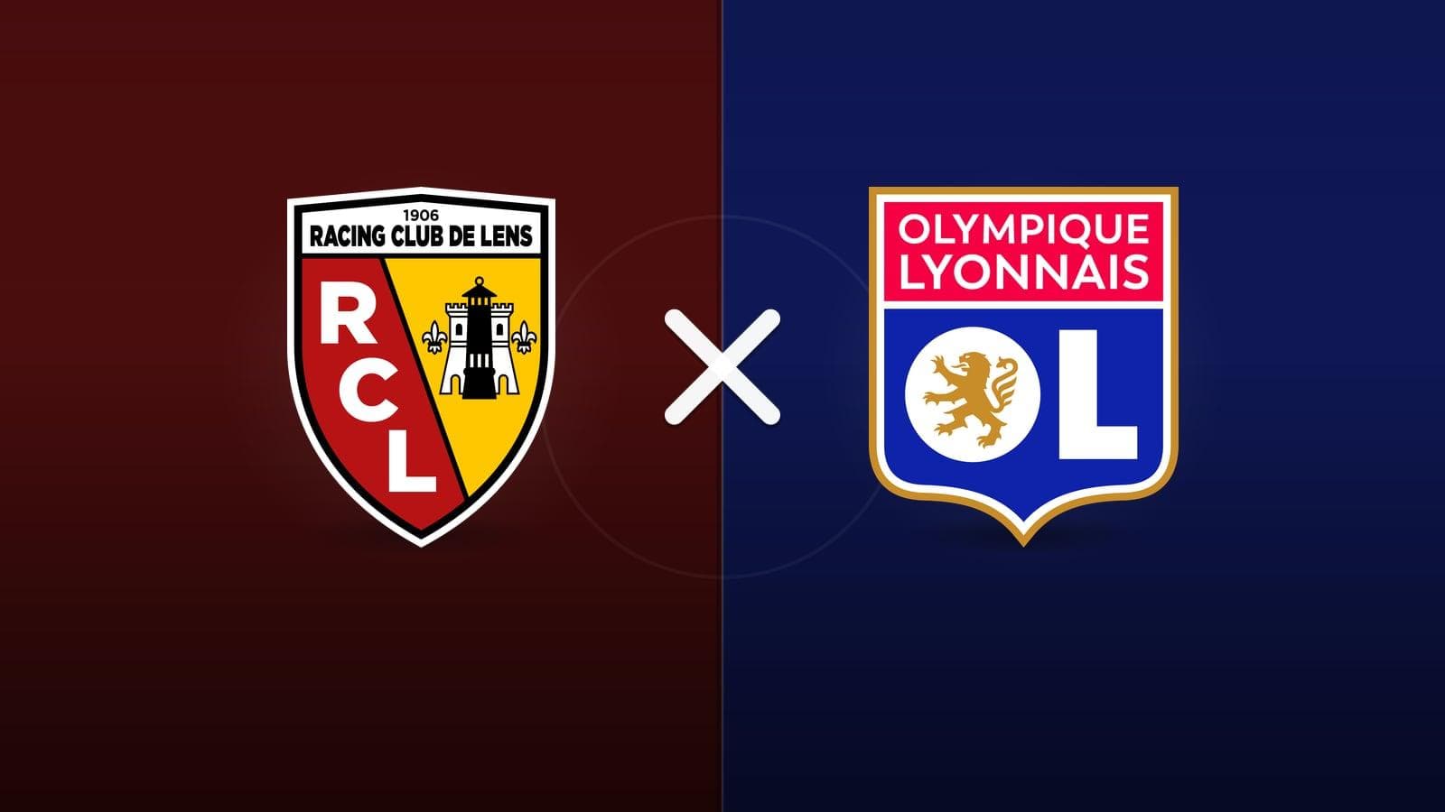 Lens x Lyon jogam hoje às 15h45 pela Ligue 1. Foto: Diário 24 Horas / Montagem