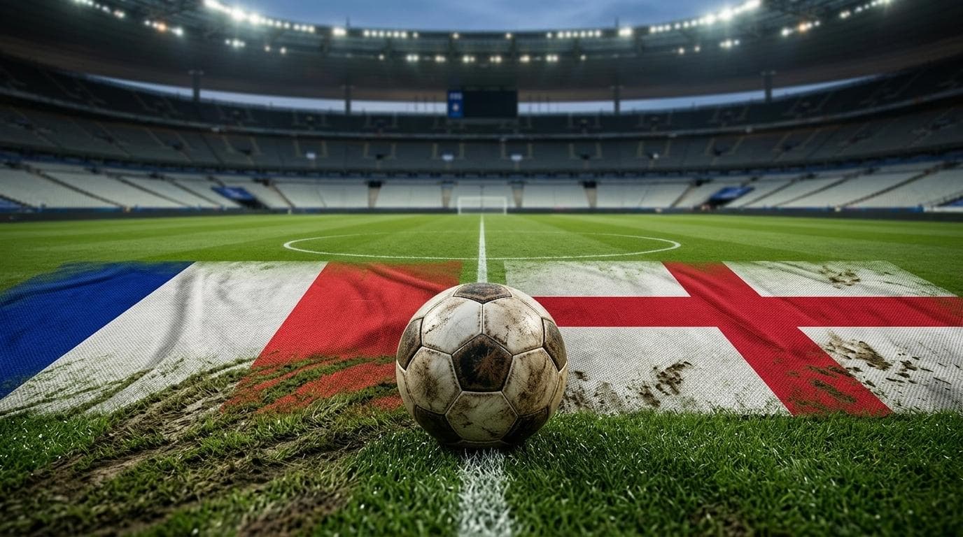 França x Inglaterra jogam hoje às 18h00 pela World Cup. Foto: Diário 24 Horas / Montagem