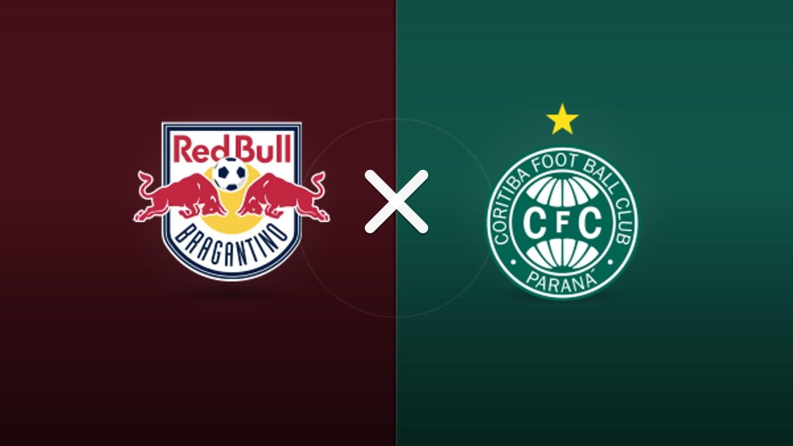 RB Bragantino x Coritiba jogam hoje às 18h30 pela Serie A. Foto: Diário 24 Horas / Montagem