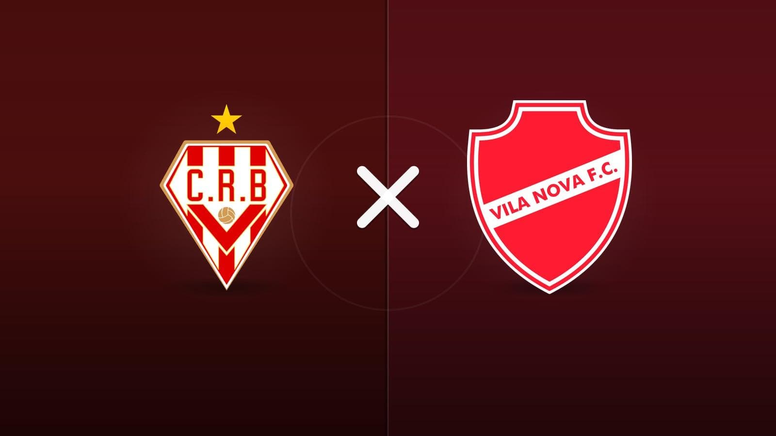 CRB x Vila Nova jogam hoje às 19h30 pela Serie B. Foto: Diário 24 Horas / Montagem