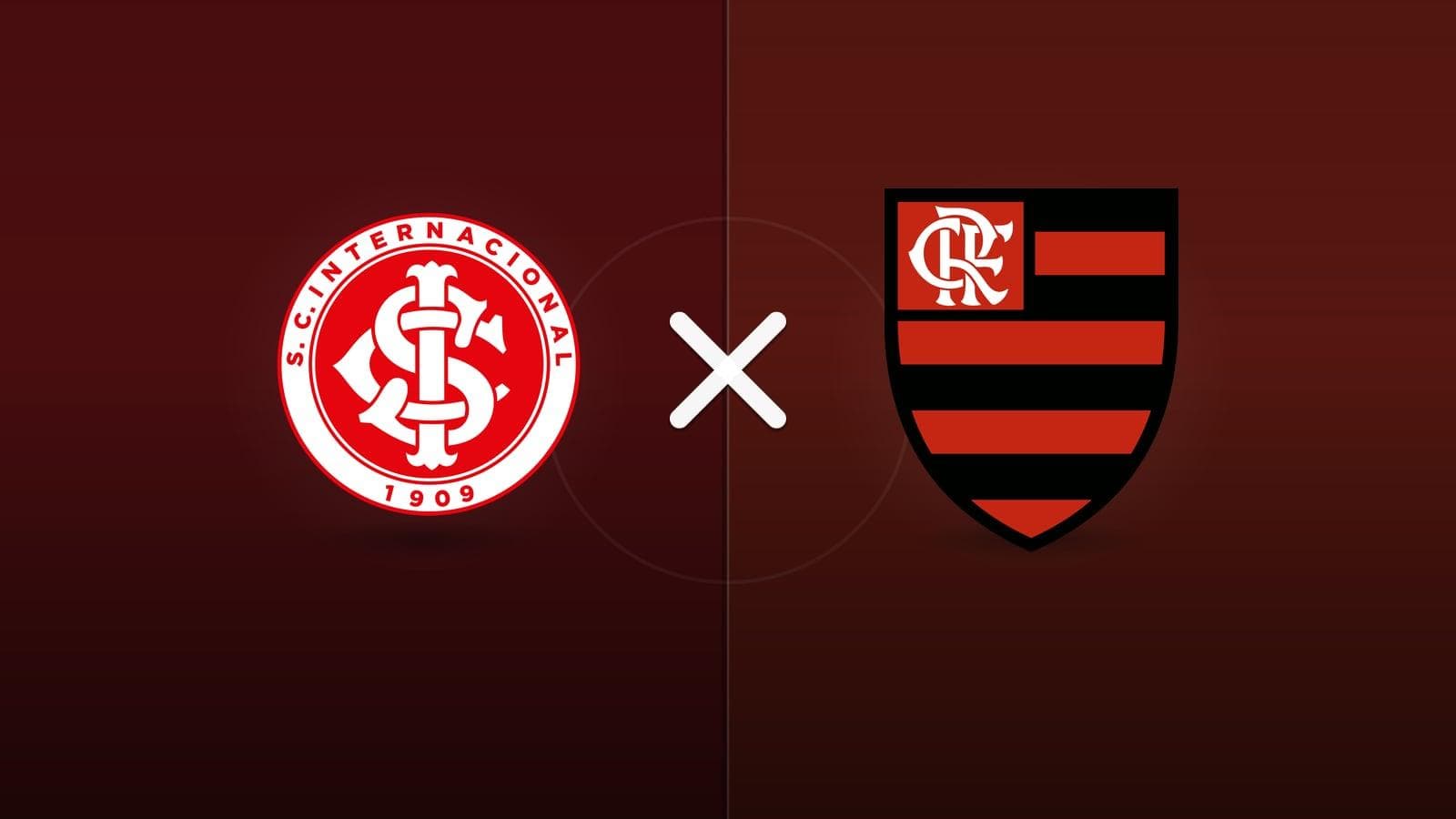 Internacional x Flamengo jogam hoje às 19h30 pela Serie A. Foto: Diário 24 Horas / Montagem