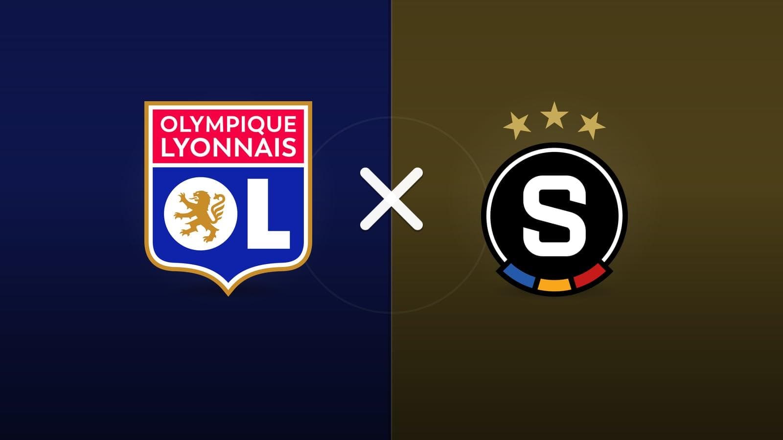 Lyon x Sparta Praha jogam hoje às 16h00 pela UEFA Champions League. Foto: Diário 24 Horas / Montagem