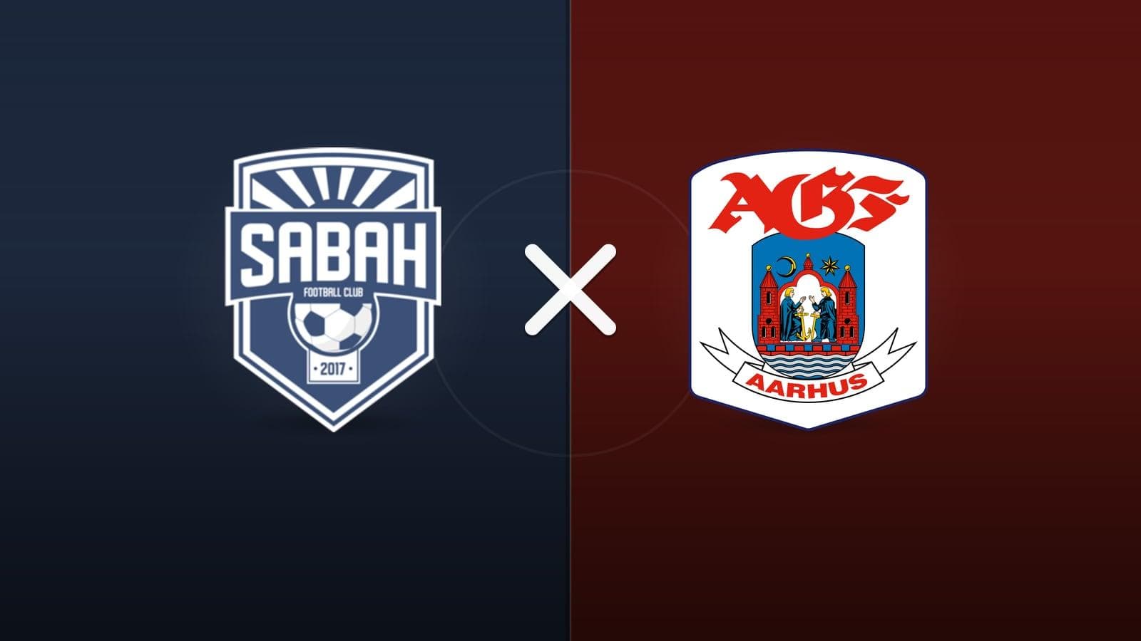 Sabah FA x Aarhus jogam hoje às 13h00 pela UEFA Champions League. Foto: Diário 24 Horas / Montagem