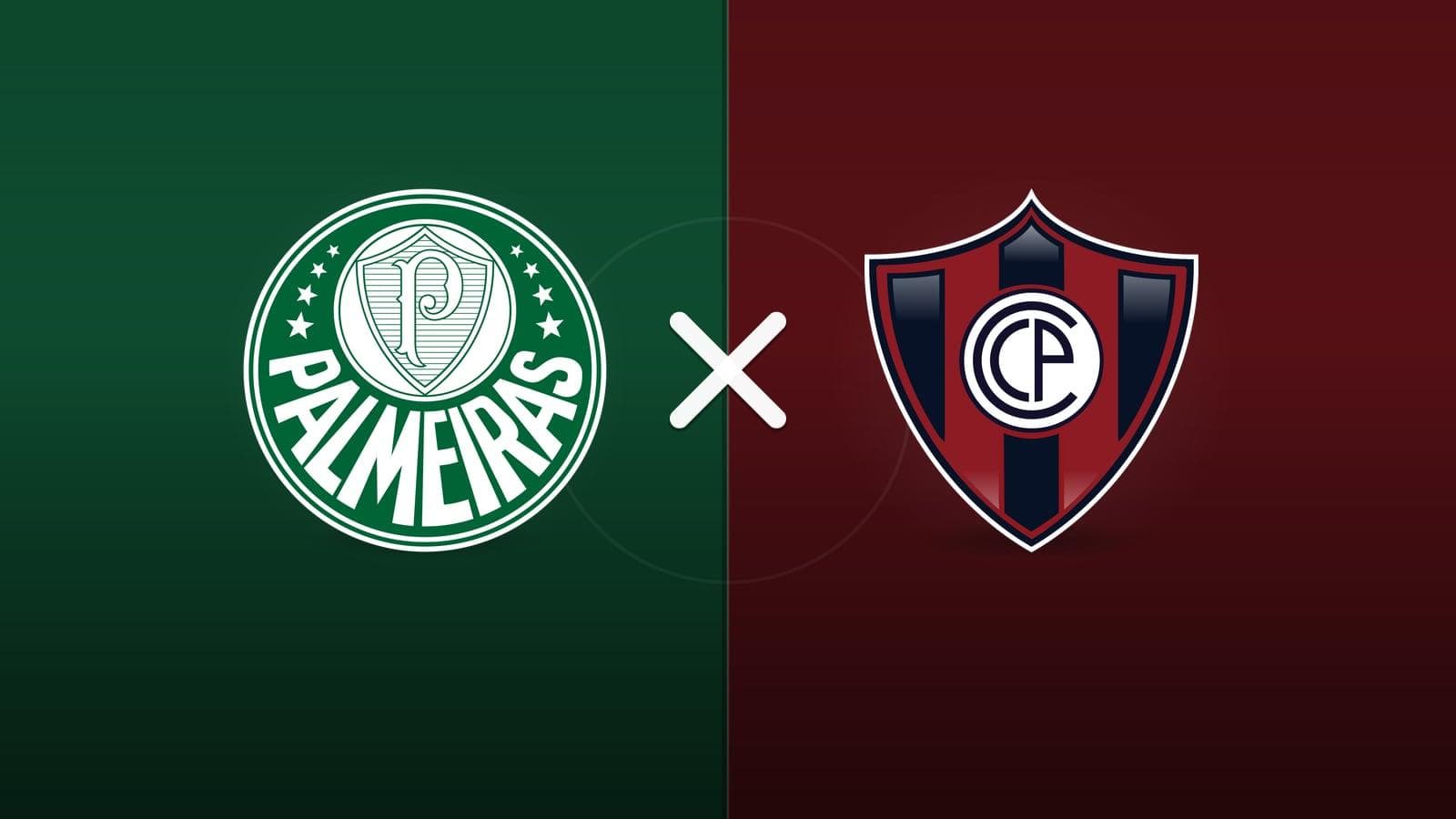 Palmeiras x Cerro Porteño jogam hoje às 19h00 pela CONMEBOL Libertadores. Foto: Diário 24 Horas / Montagem