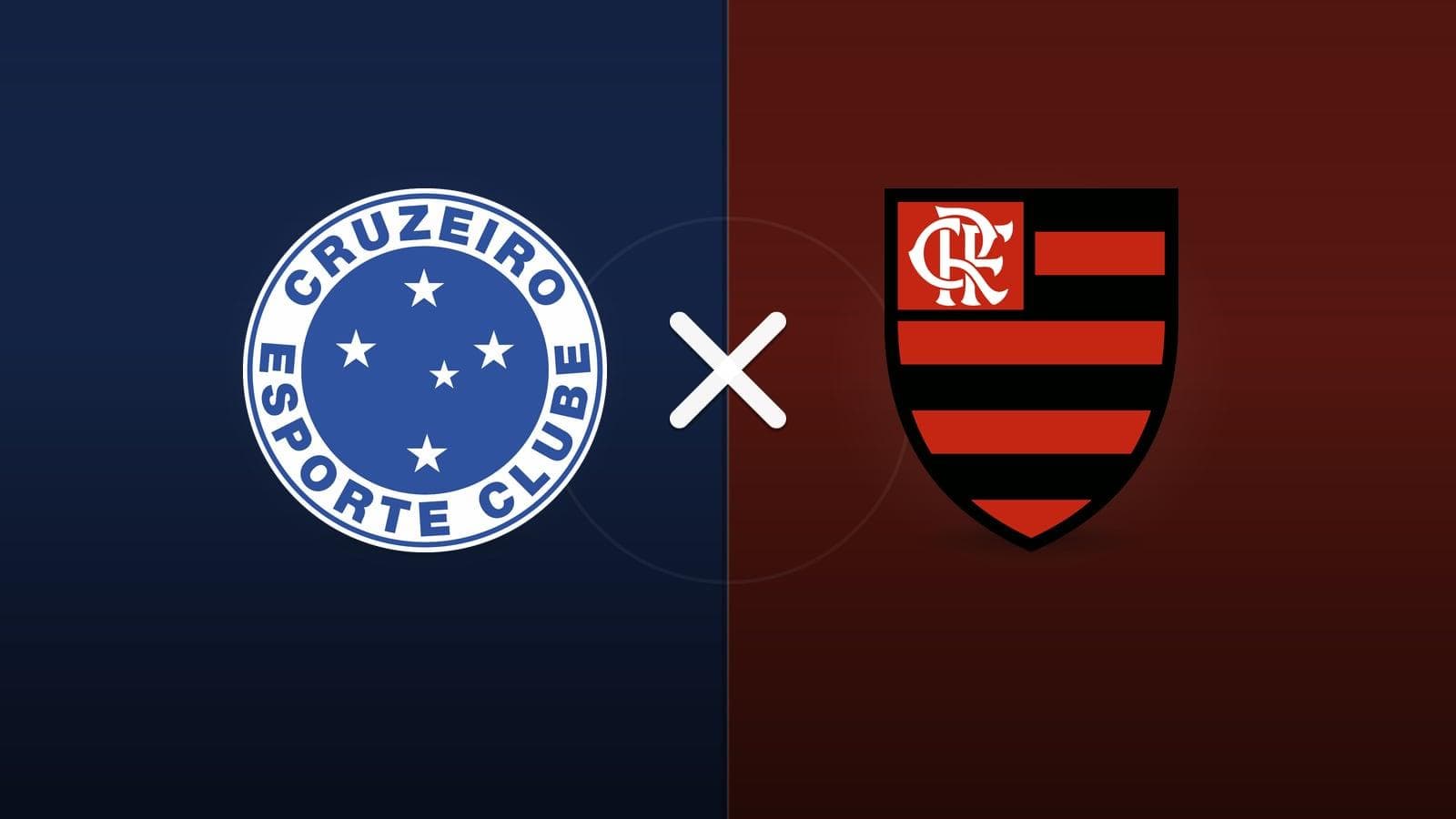 Cruzeiro x Flamengo jogam hoje às 21h30 pela CONMEBOL Libertadores. Foto: Diário 24 Horas / Montagem