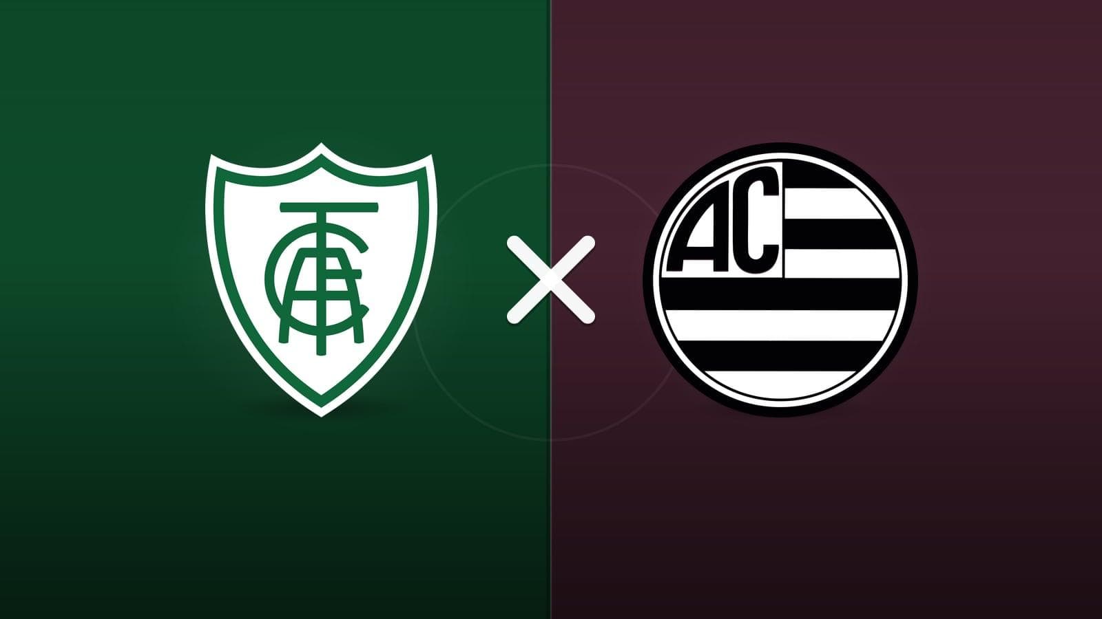 América Mineiro x Athletic Club jogam hoje às 18h30 pela Serie B. Foto: Diário 24 Horas / Montagem