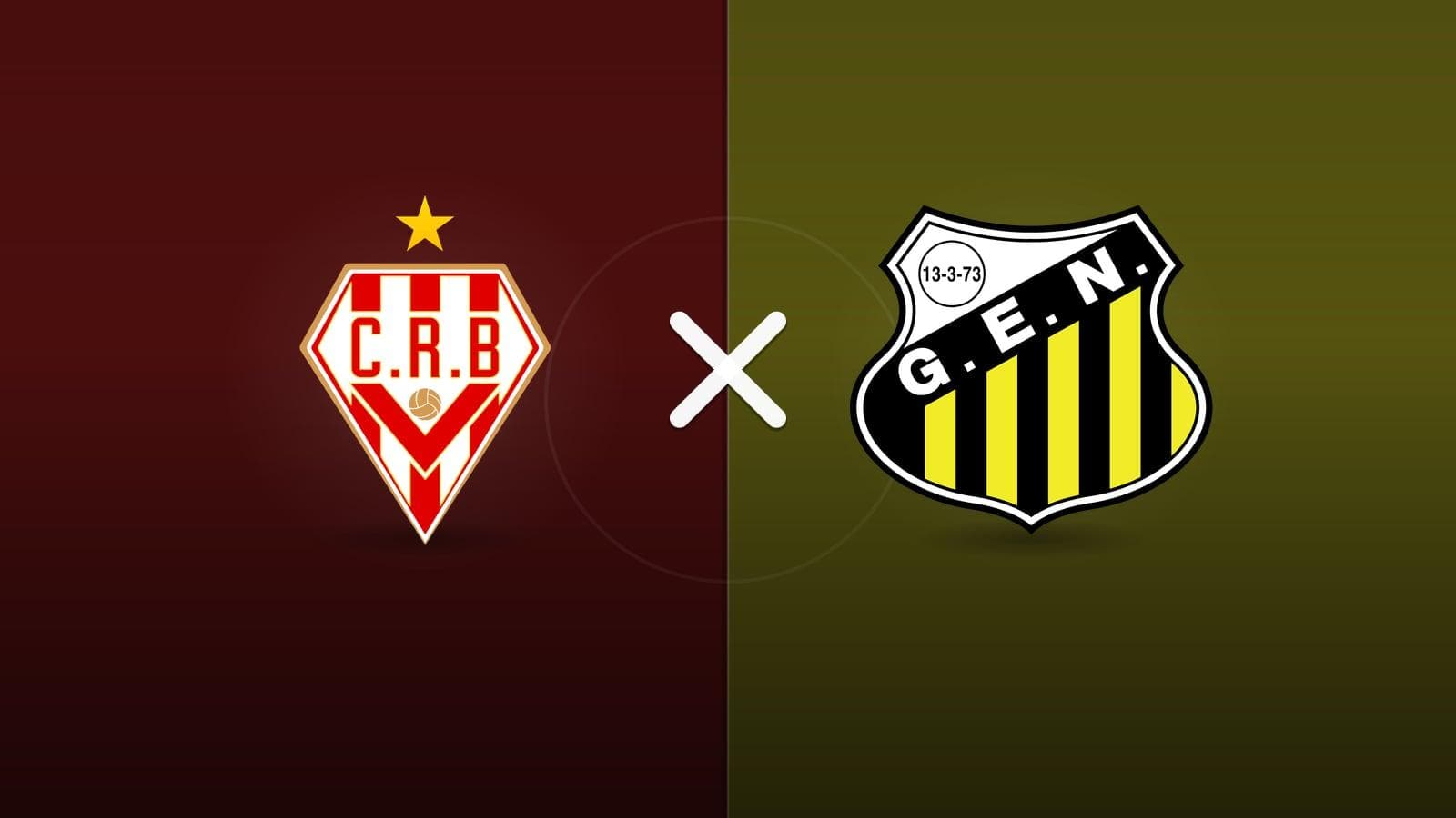 CRB x Novorizontino jogam hoje às 18h30 pela Serie B. Foto: Diário 24 Horas / Montagem
