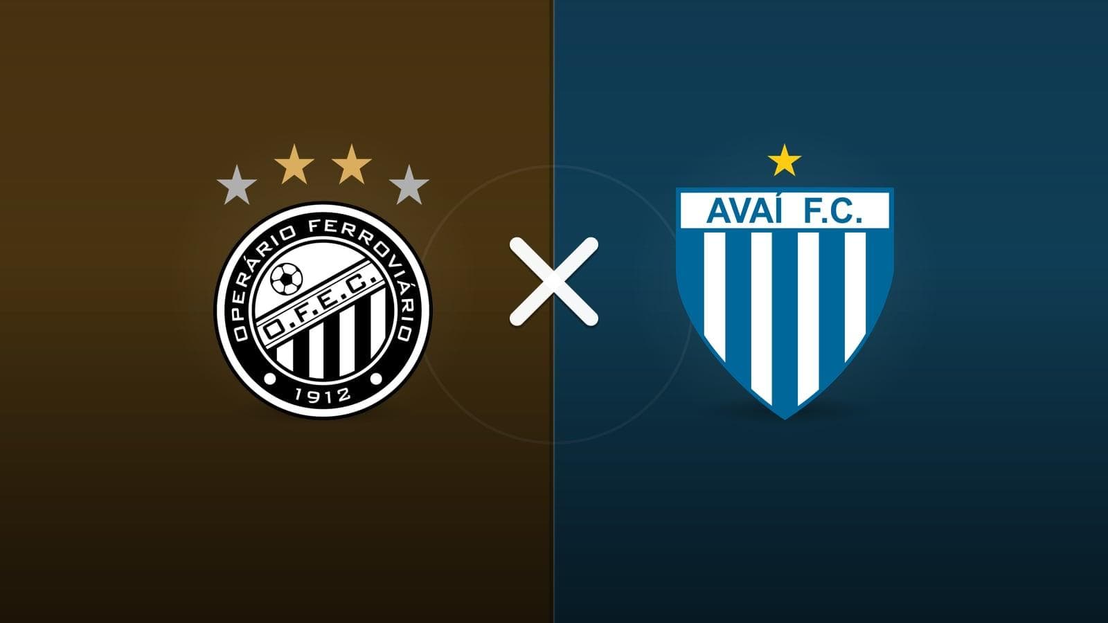 Operario-PR x Avaí jogam hoje às 11h00 pela Serie B. Foto: Diário 24 Horas / Montagem