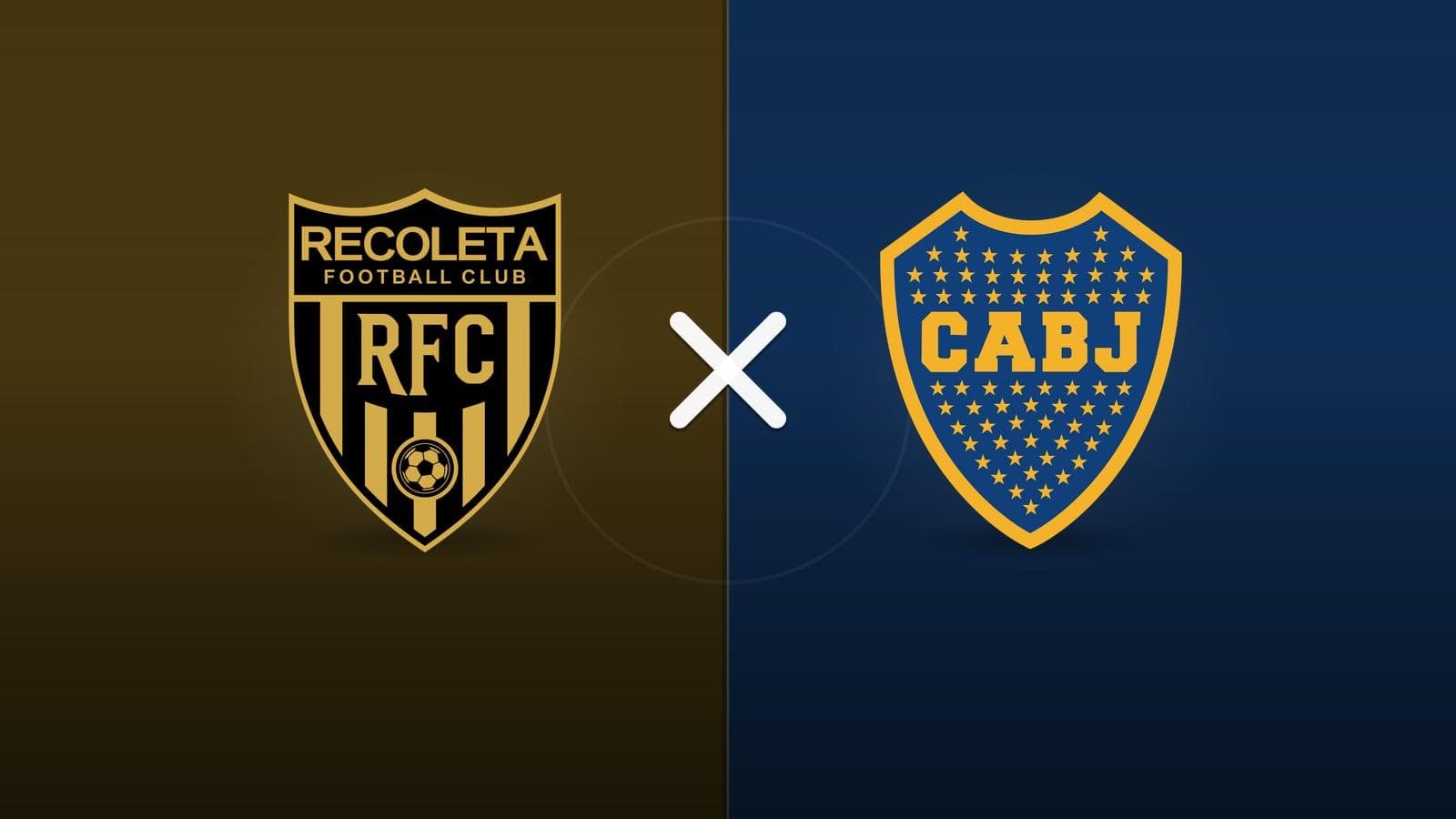 Deportivo Recoleta x Boca Juniors jogam hoje às 19h00 pela CONMEBOL Sudamericana. Foto: Diário 24 Horas / Montagem