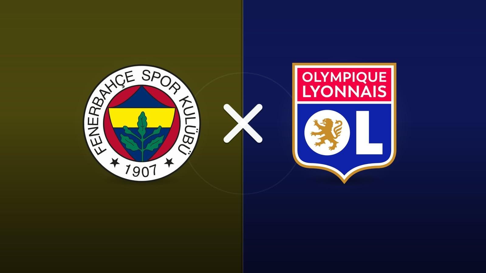 Fenerbahçe x Lyon jogam hoje às 16h00 pela UEFA Champions League. Foto: Diário 24 Horas / Montagem