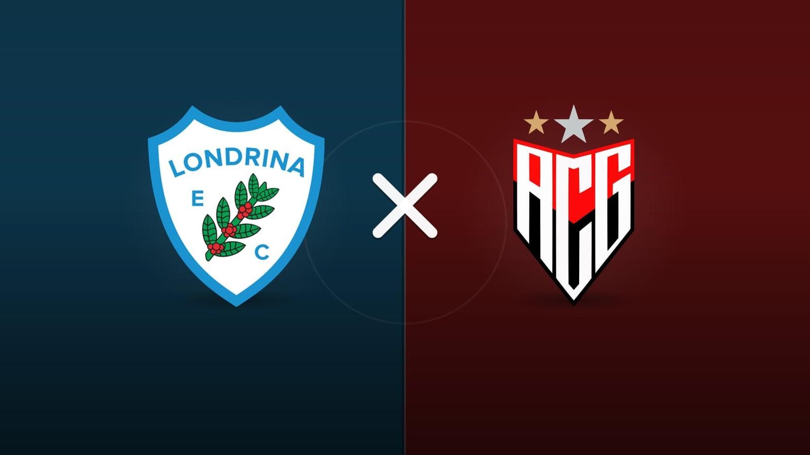 Londrina x Atlético Goianiense jogam hoje às 19h30 pela Serie B. Foto: Diário 24 Horas / Montagem