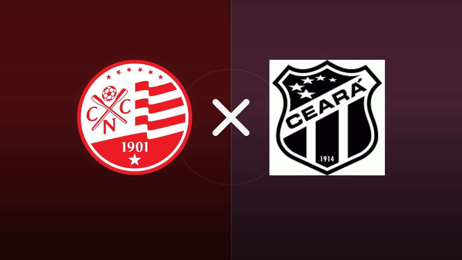 Náutico x Ceará jogam hoje às 21h30 pela Serie B. Foto: Diário 24 Horas / Montagem