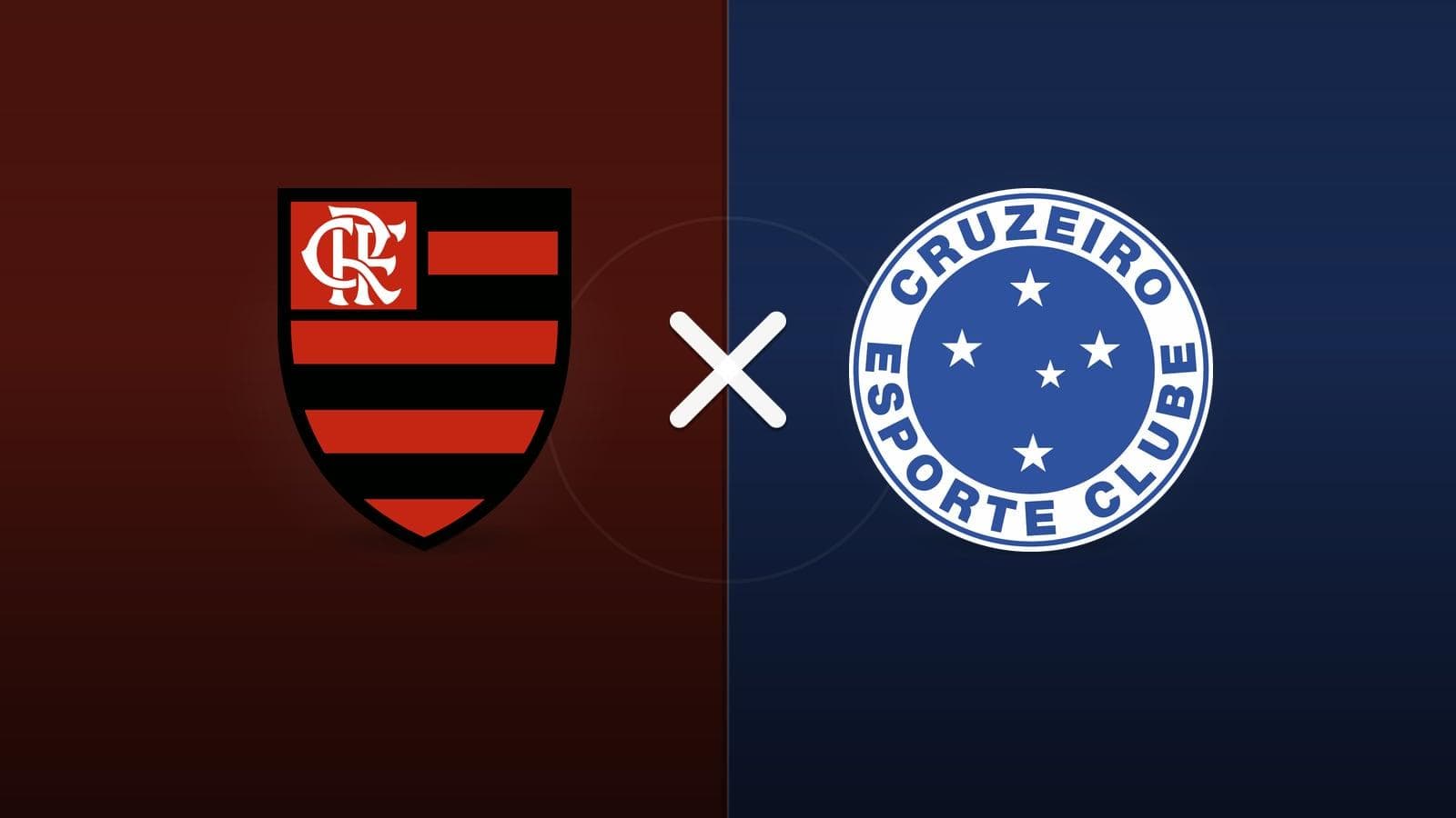 Flamengo x Cruzeiro jogam hoje às 21h30 pela CONMEBOL Libertadores. Foto: Diário 24 Horas / Montagem