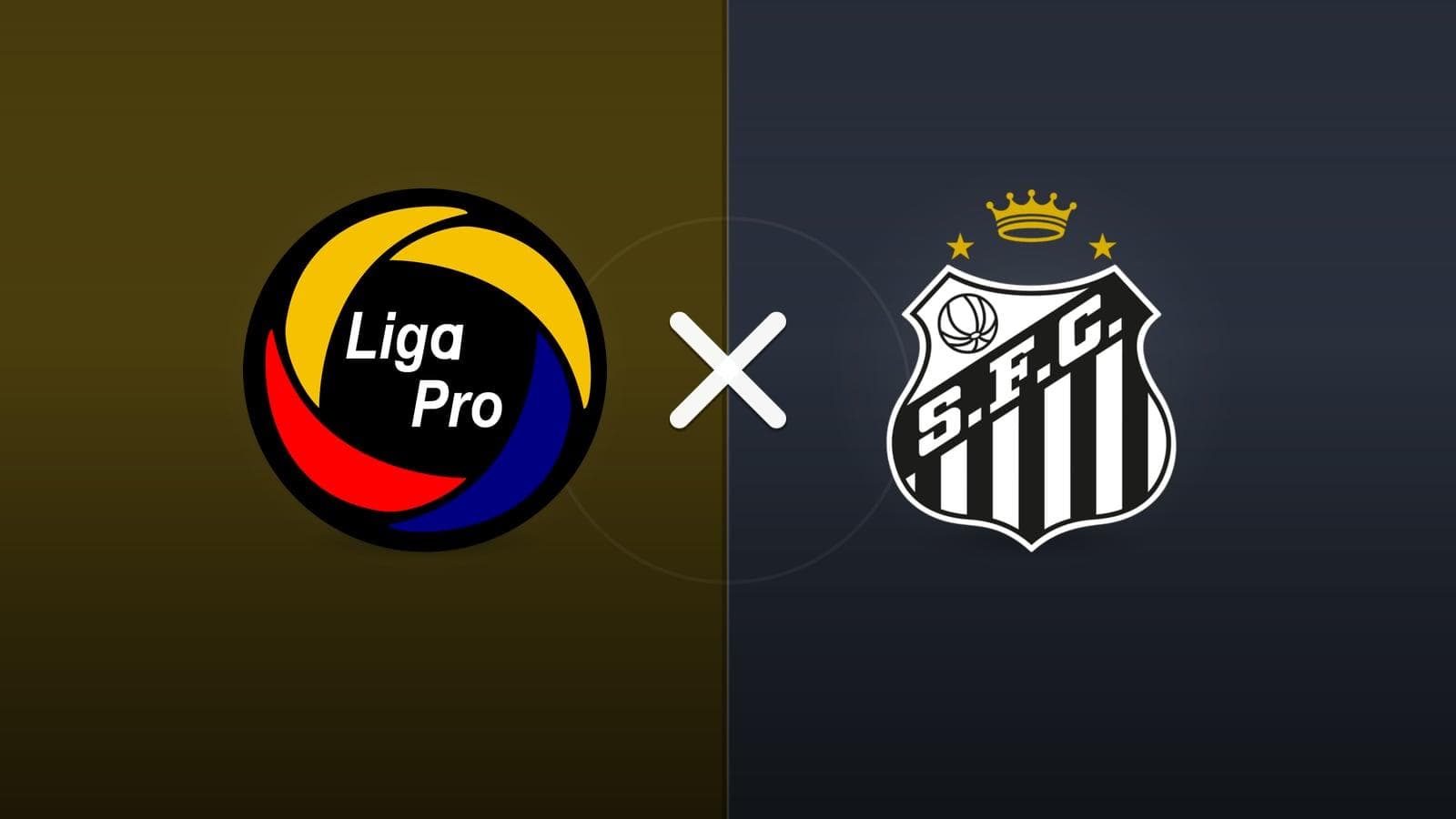 Macara x Santos jogam hoje às 19h00 pela CONMEBOL Sudamericana. Foto: Diário 24 Horas / Montagem