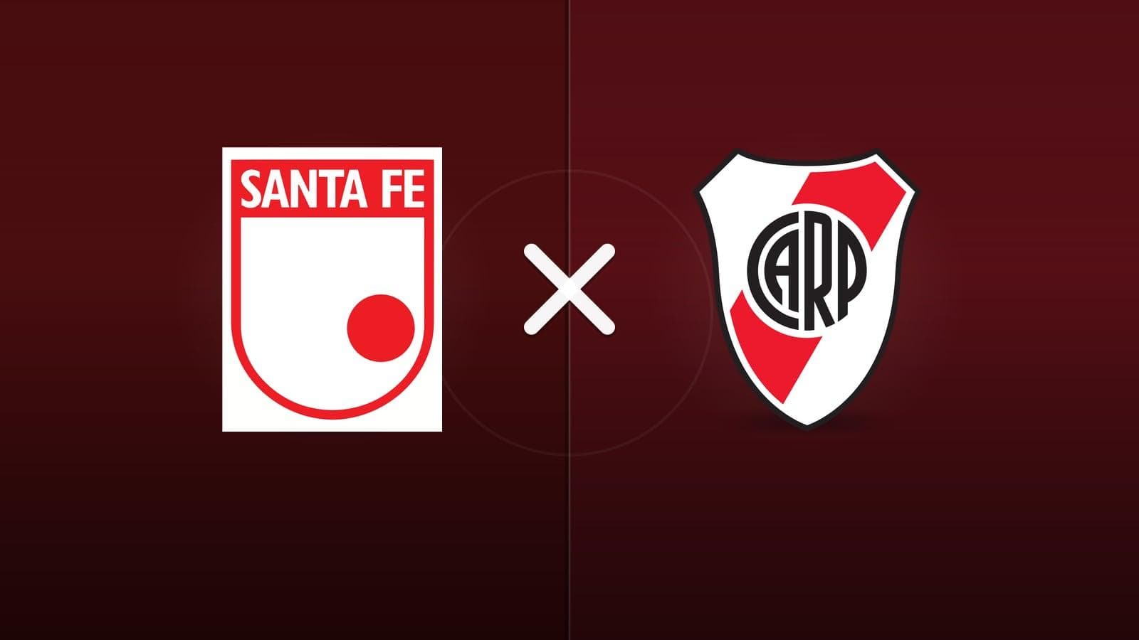 Santa Fé x River Plate jogam hoje às 21h30 pela CONMEBOL Sudamericana. Foto: Diário 24 Horas / Montagem