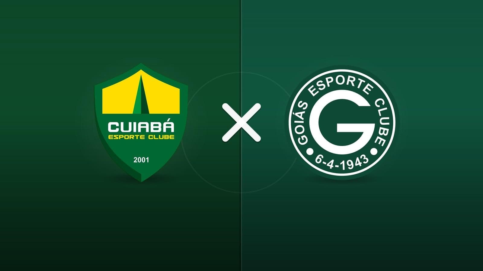Cuiabá x Goiás jogam hoje às 18h30 pela Serie B. Foto: Diário 24 Horas / Montagem