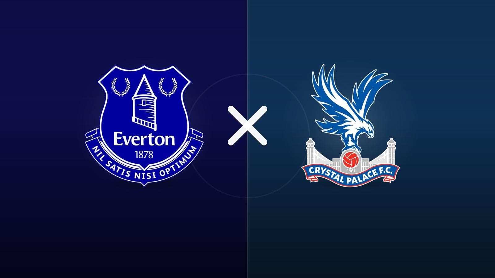 Everton x Crystal Palace jogam hoje às 11h00 pela Premier League. Foto: Diário 24 Horas / Montagem