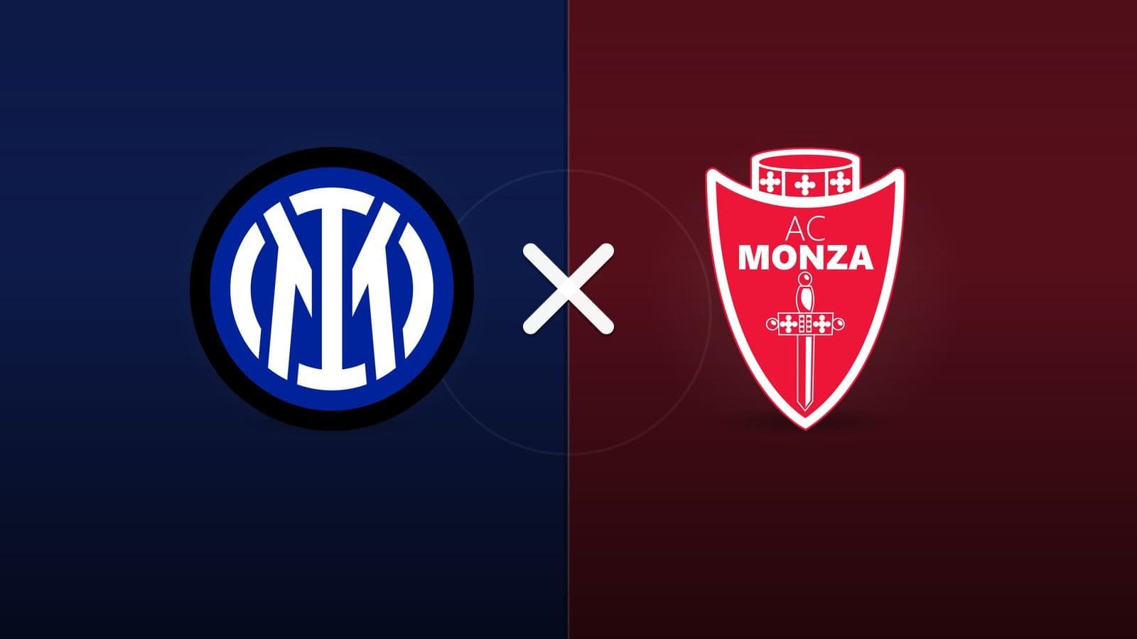 Inter de Milão x Monza jogam hoje às 13h30 pela Serie A. Foto: Diário 24 Horas / Montagem