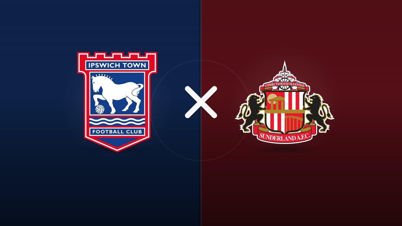 Ipswich x Sunderland jogam hoje às 11h00 pela Premier League. Foto: Diário 24 Horas / Montagem