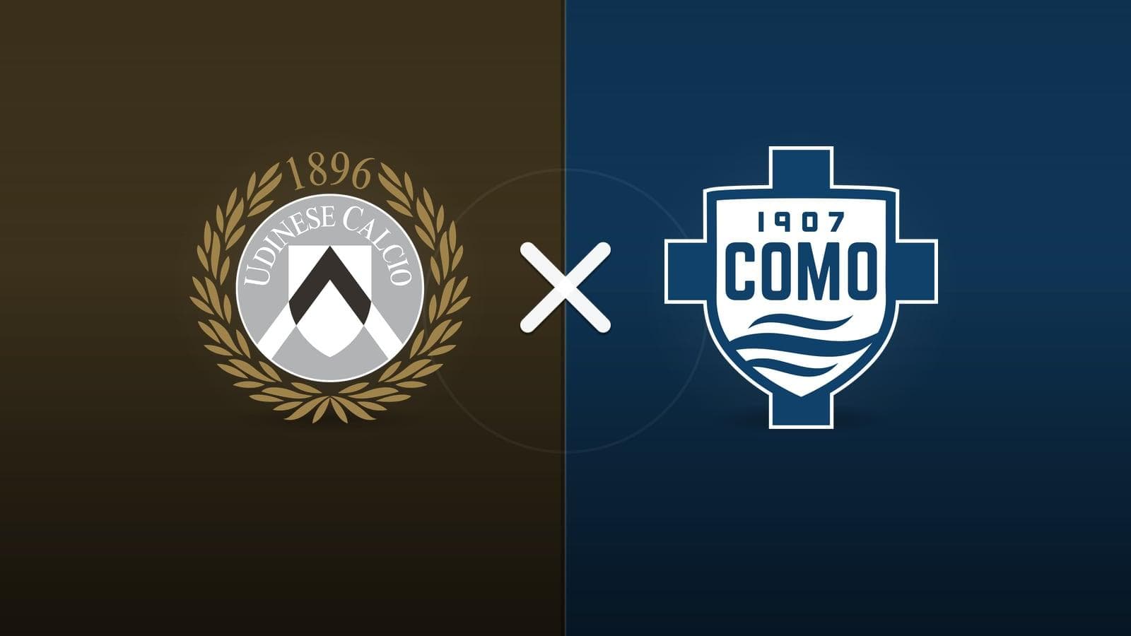 Udinese x Como jogam hoje às 13h30 pela Serie A. Foto: Diário 24 Horas / Montagem
