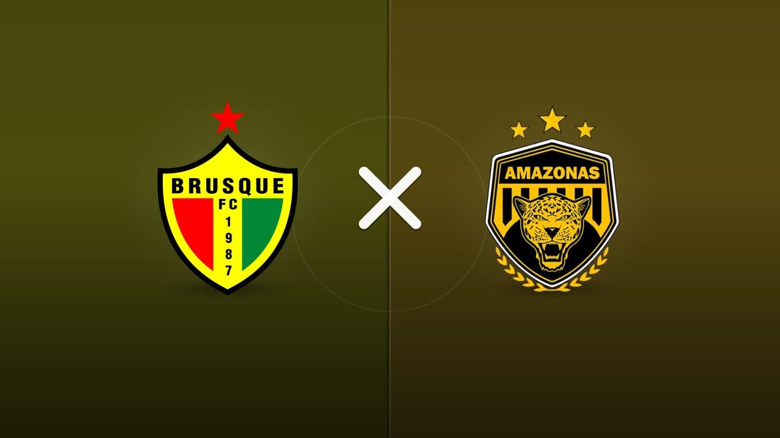 Brusque x Amazonas jogam hoje às 16h00 pela Serie C. Foto: Diário 24 Horas / Montagem