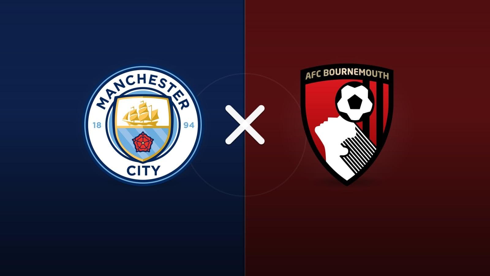 Manchester City x Bournemouth jogam hoje às 10h00 pela Premier League. Foto: Diário 24 Horas / Montagem