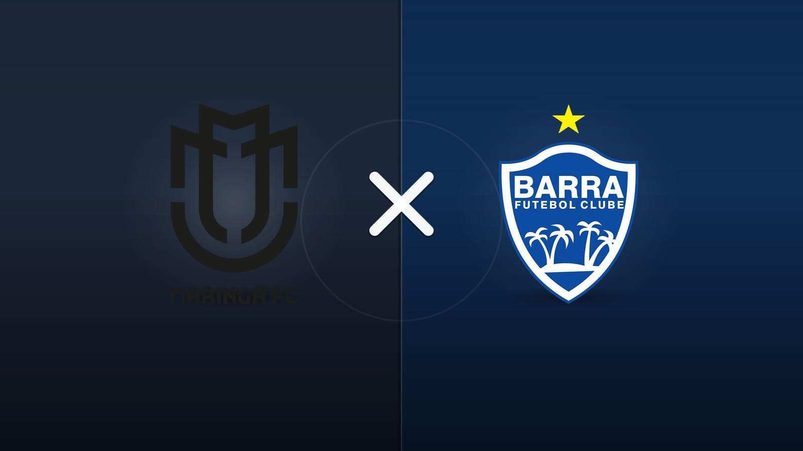 Maringá x Barra jogam hoje às 16h00 pela Serie C. Foto: Diário 24 Horas / Montagem
