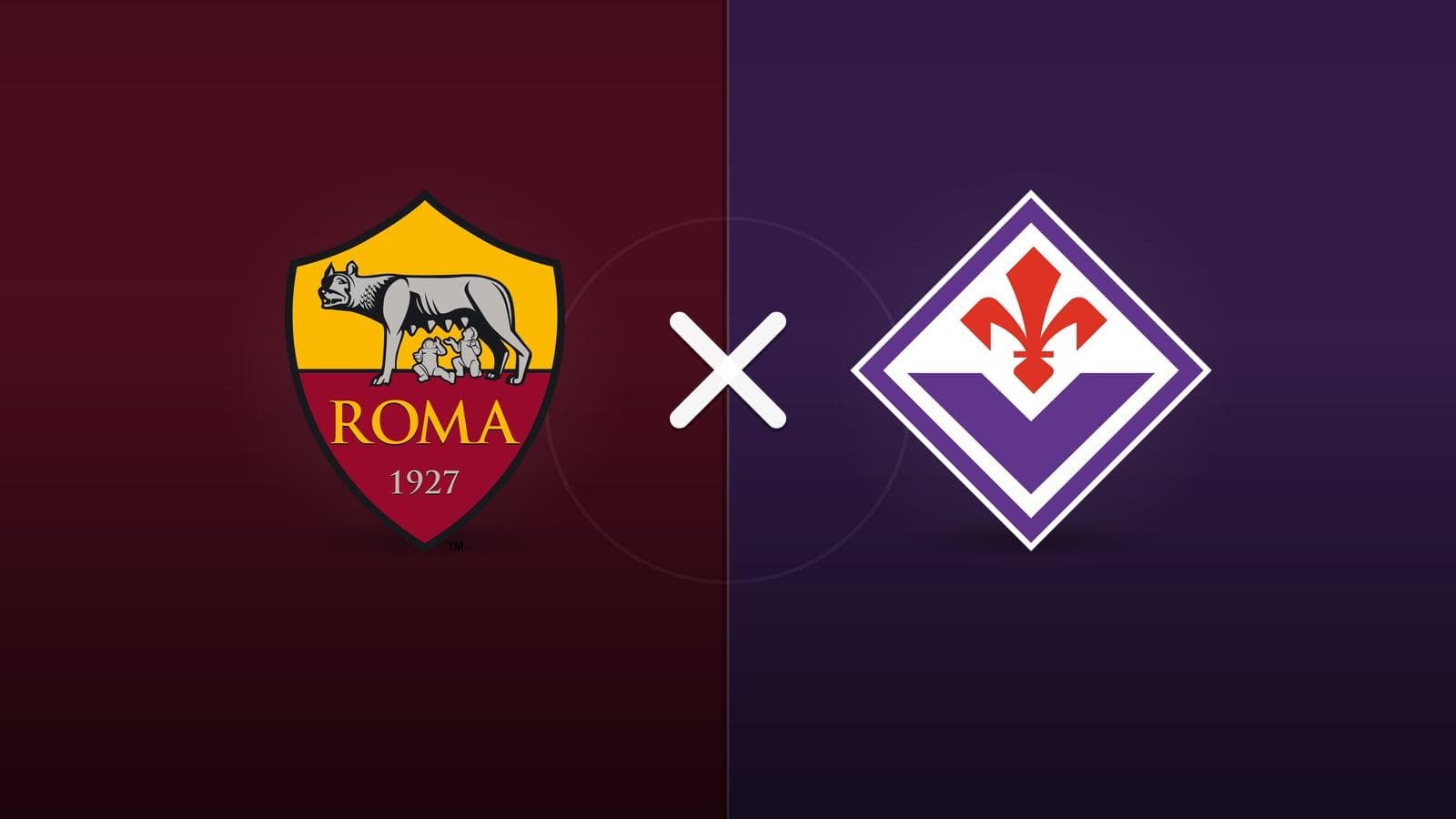 AS Roma x Fiorentina jogam hoje às 15h45 pela Serie A. Foto: Diário 24 Horas / Montagem