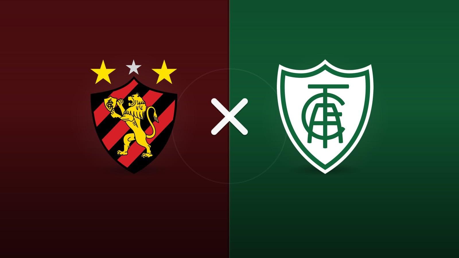 Sport x América Mineiro jogam hoje às 19h30 pela Serie B. Foto: Diário 24 Horas / Montagem