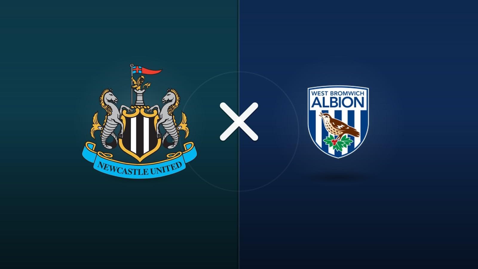 Newcastle x West Brom jogam hoje às 15h45 pela League Cup. Foto: Diário 24 Horas / Montagem